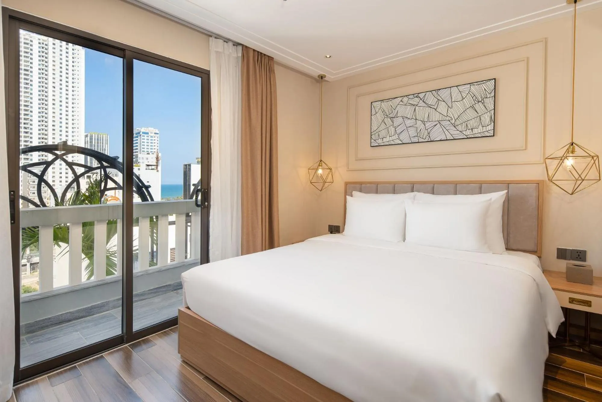 Bed in Adela Boutique Hotel - Infinity Pool