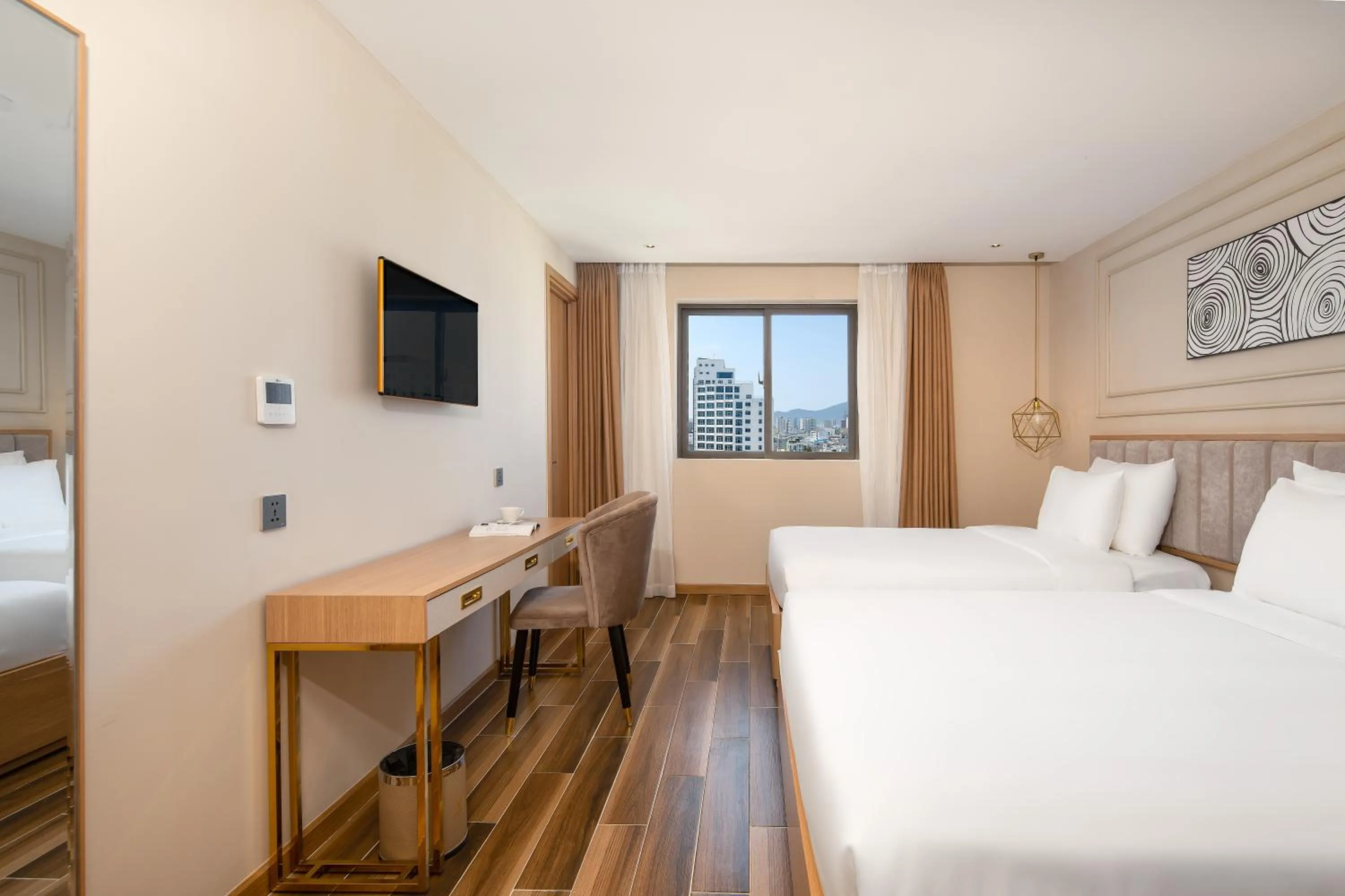 Photo of the whole room, Bed in Adela Boutique Hotel - Infinity Pool