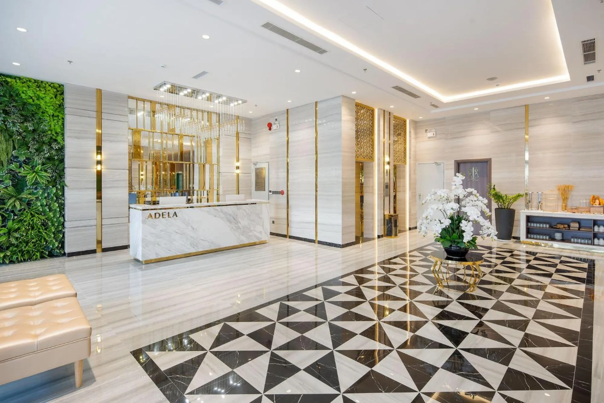 Lobby or reception in Adela Boutique Hotel - Infinity Pool