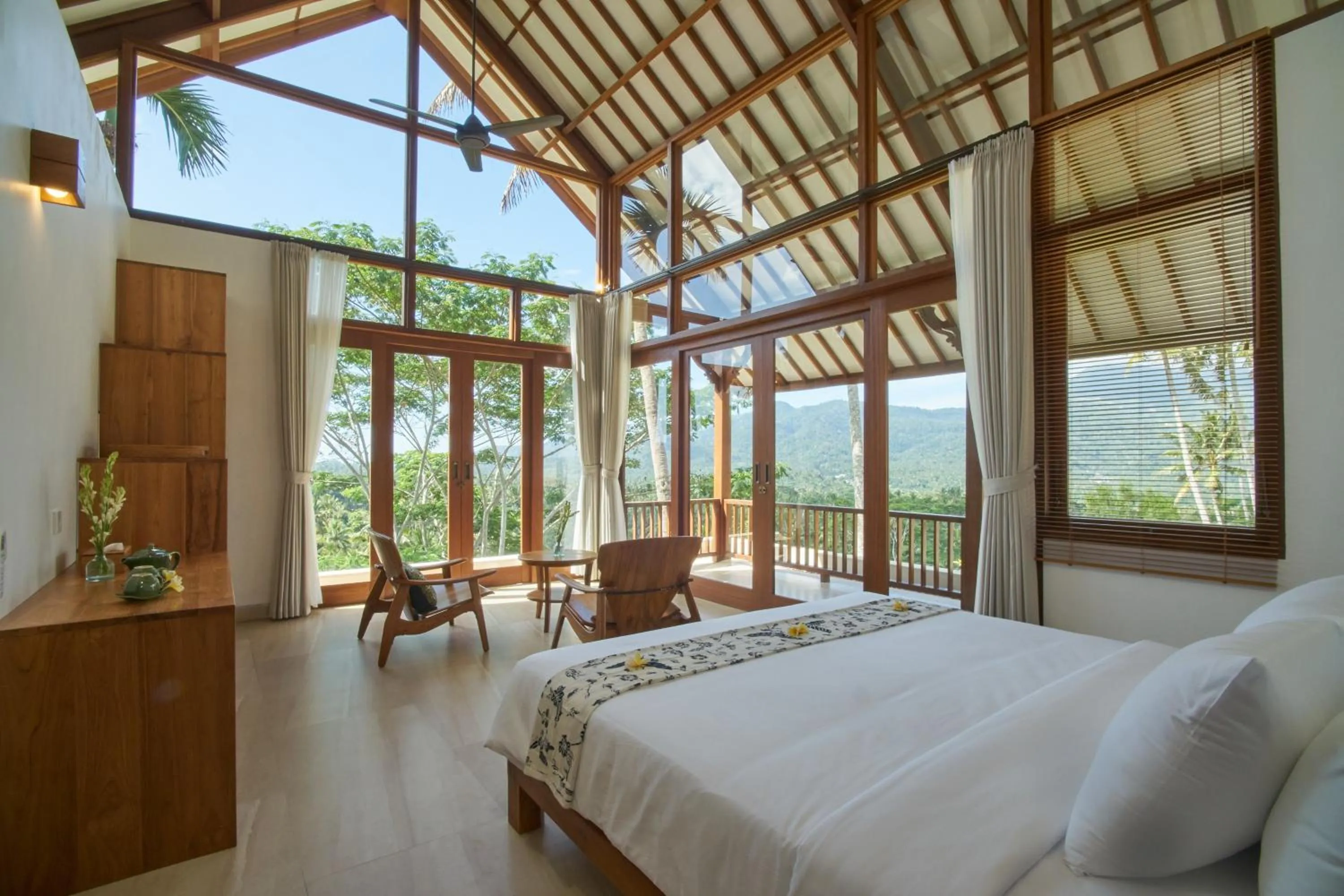 Photo of the whole room, Bed in Palmterrace