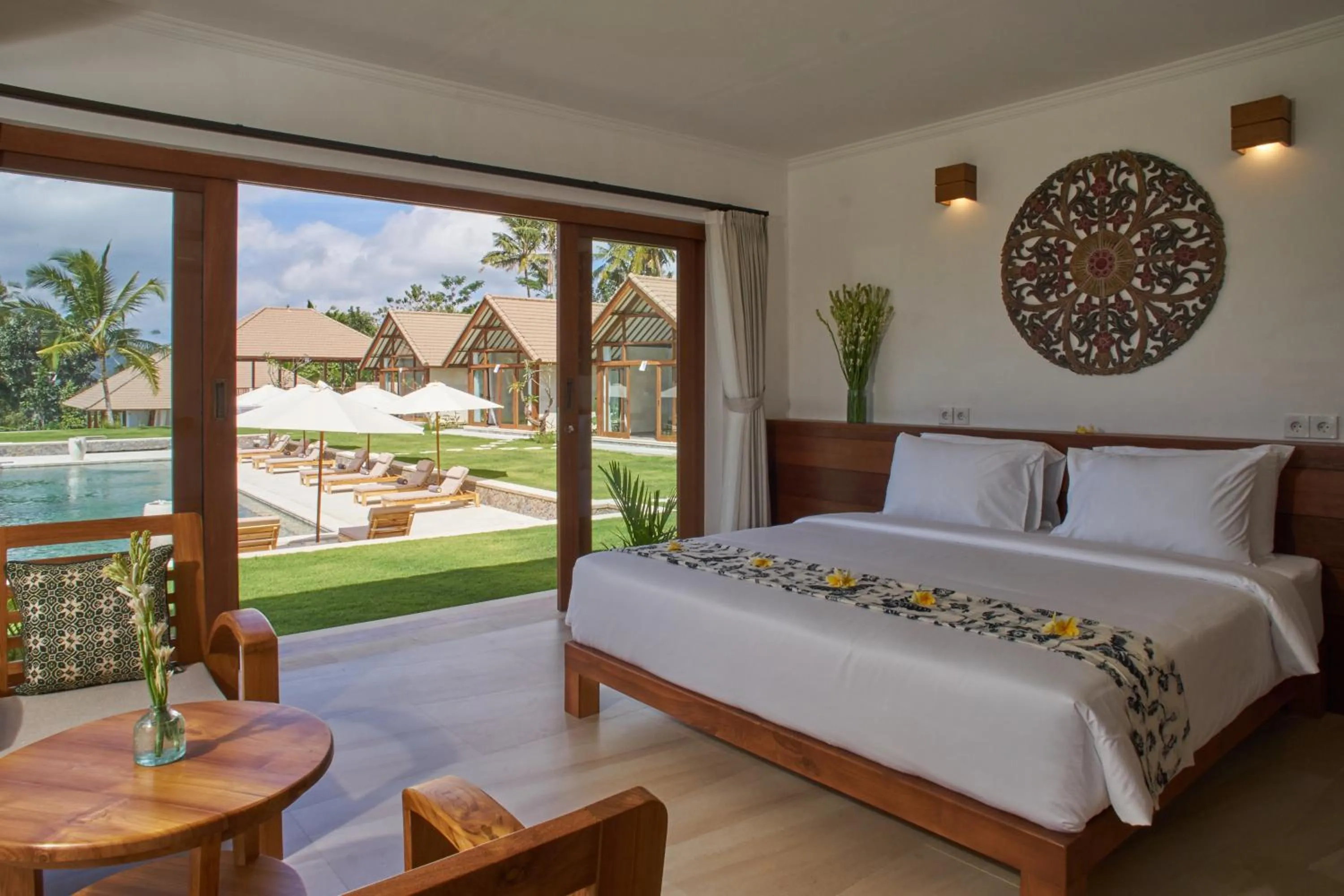 Photo of the whole room, Bed in Palmterrace