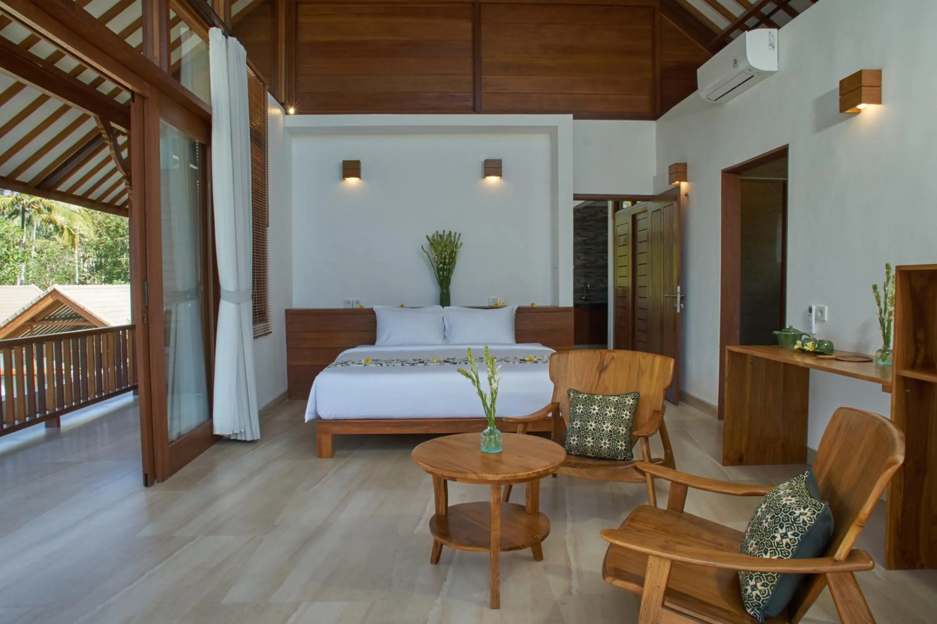 Photo of the whole room, Bed in Palmterrace