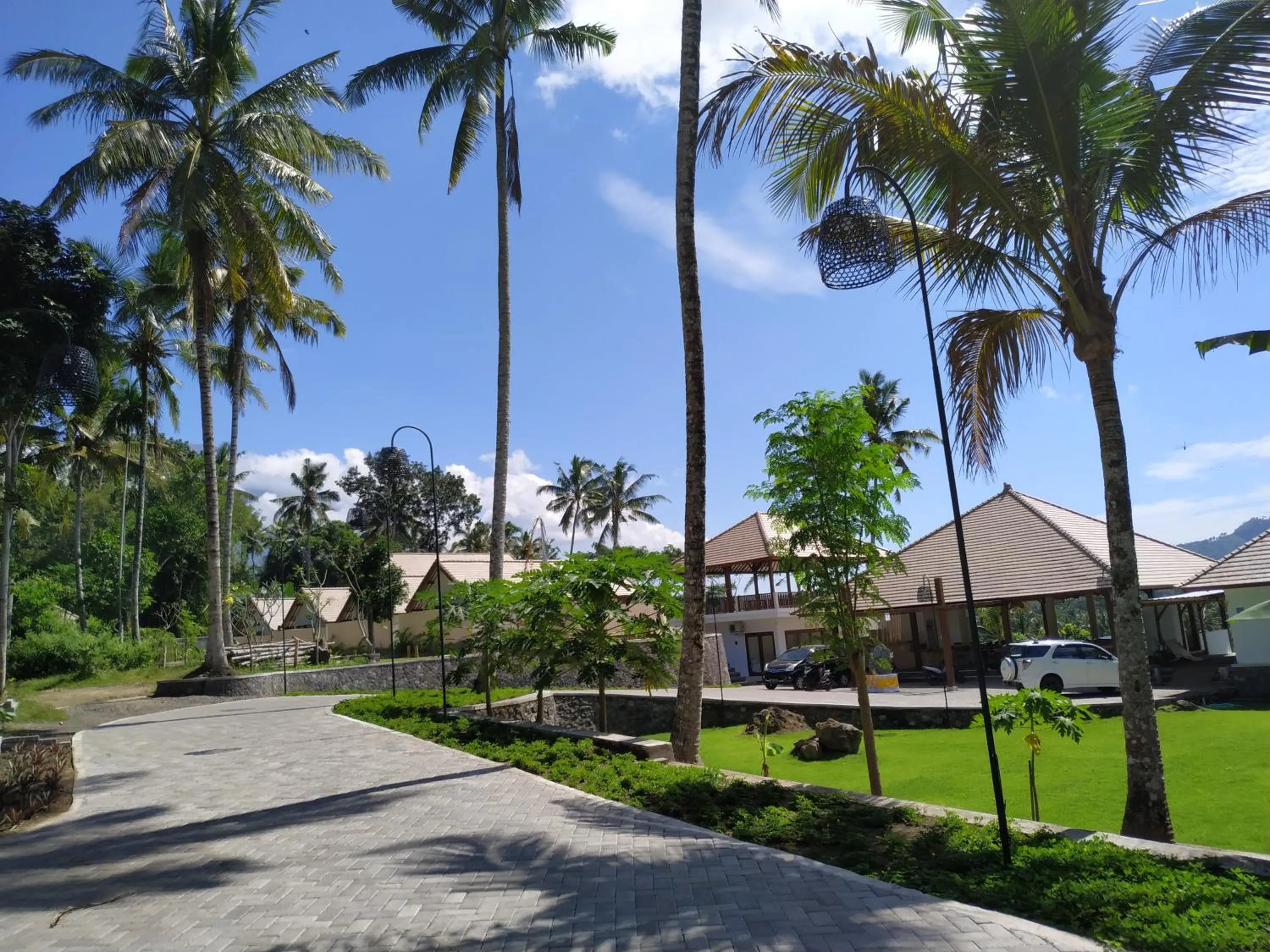 Facade/entrance in Palmterrace