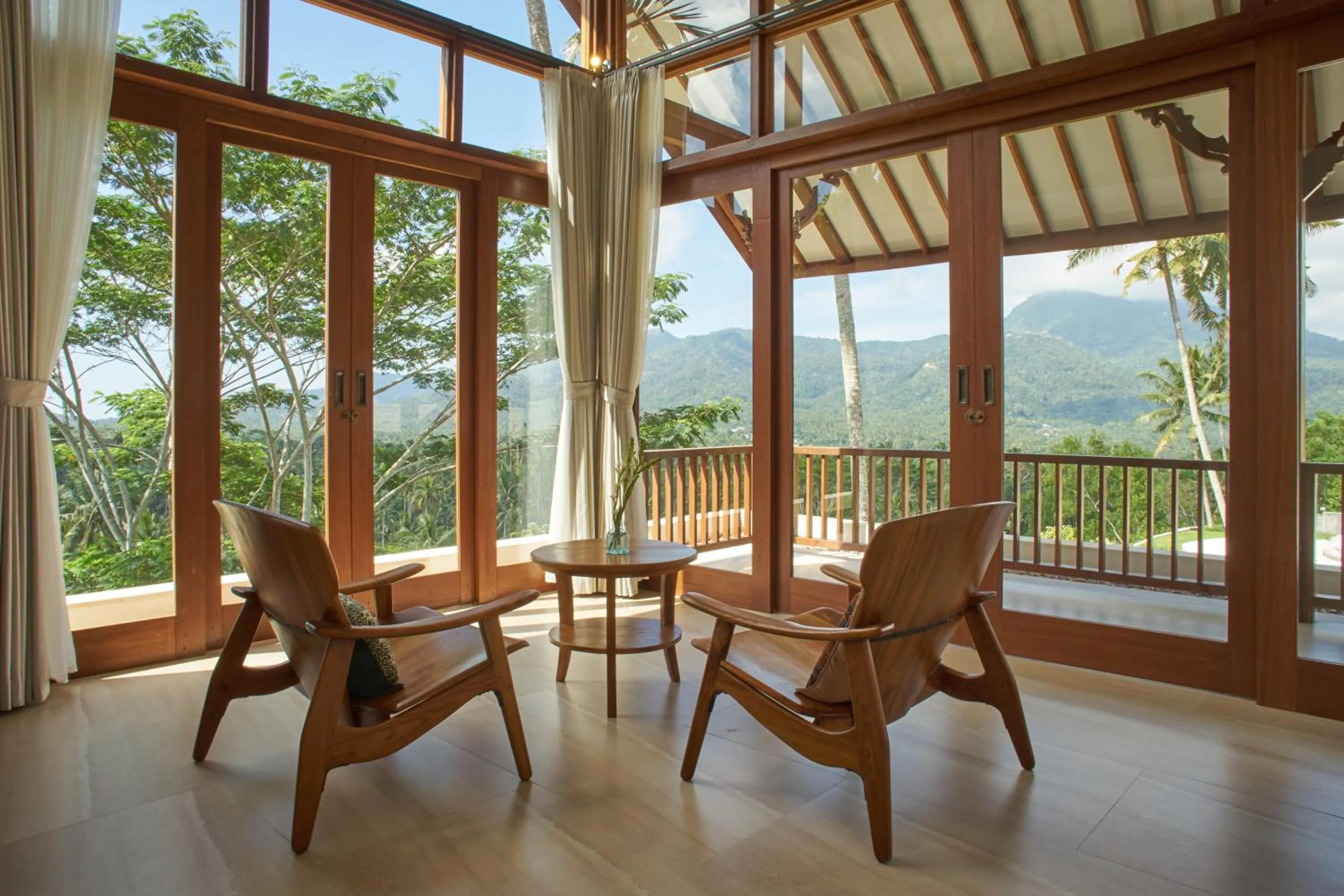 Living room in Palmterrace