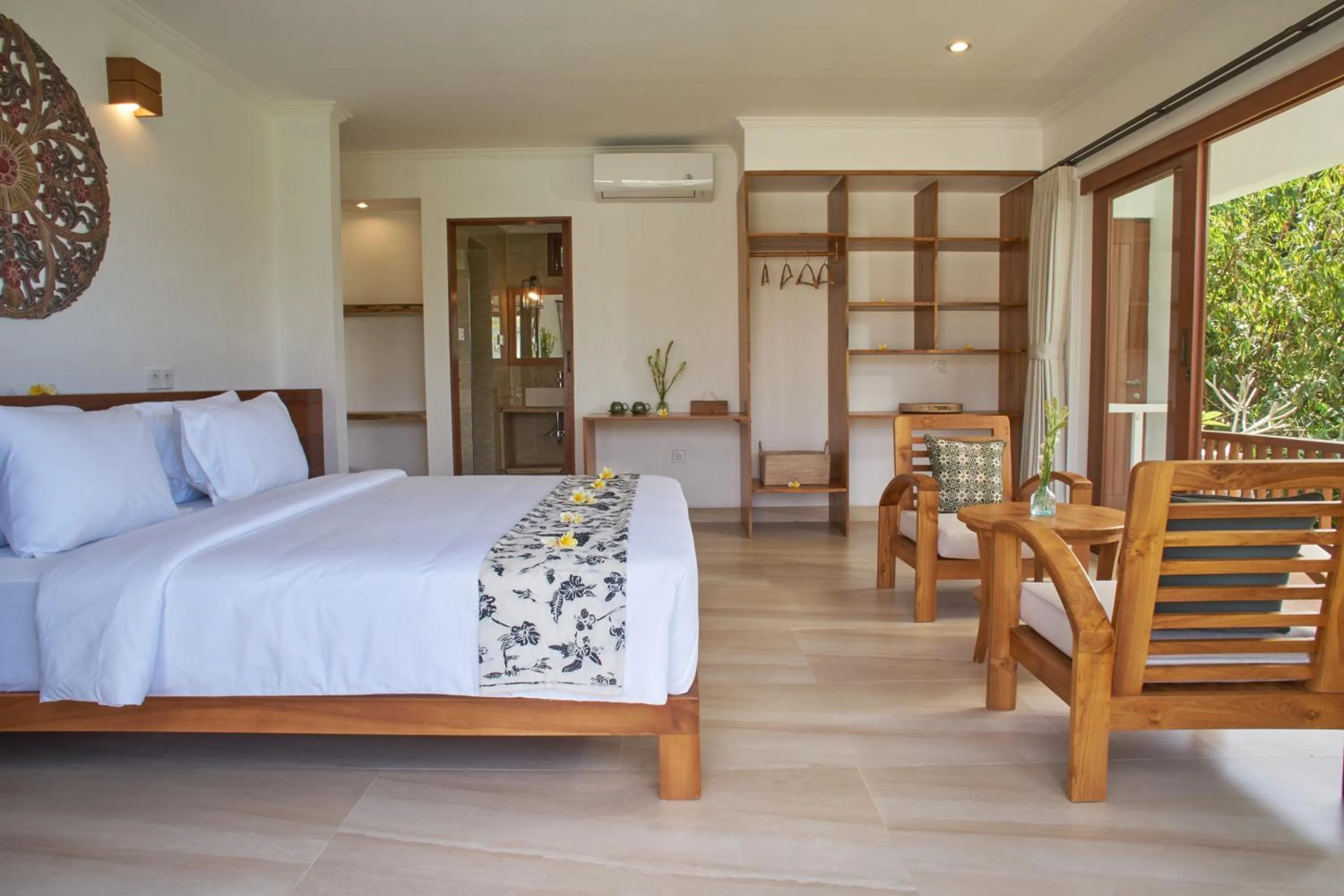 Photo of the whole room, Bed in Palmterrace