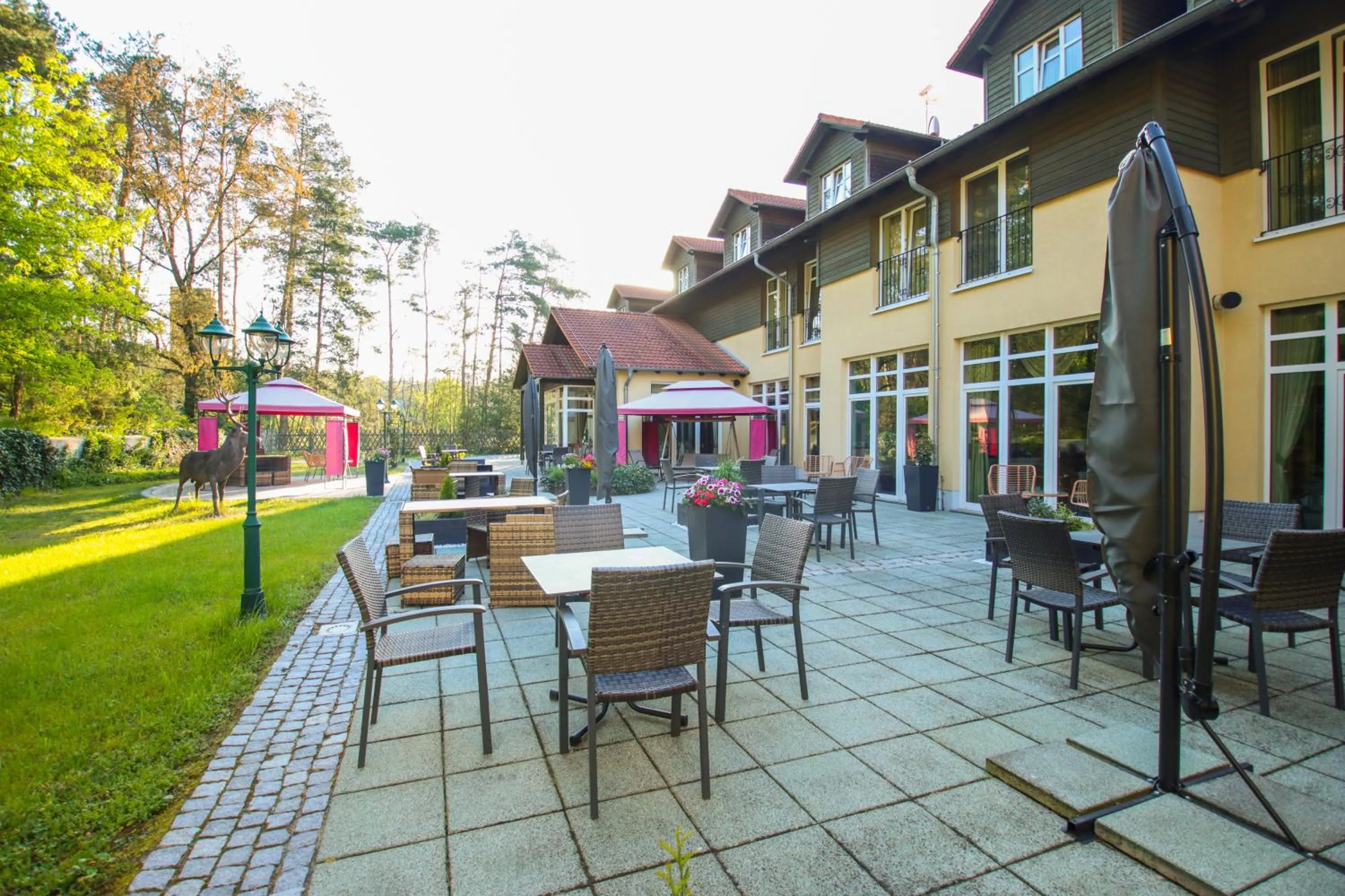 Balcony/Terrace in Ferien Hotel Spree-Neisse