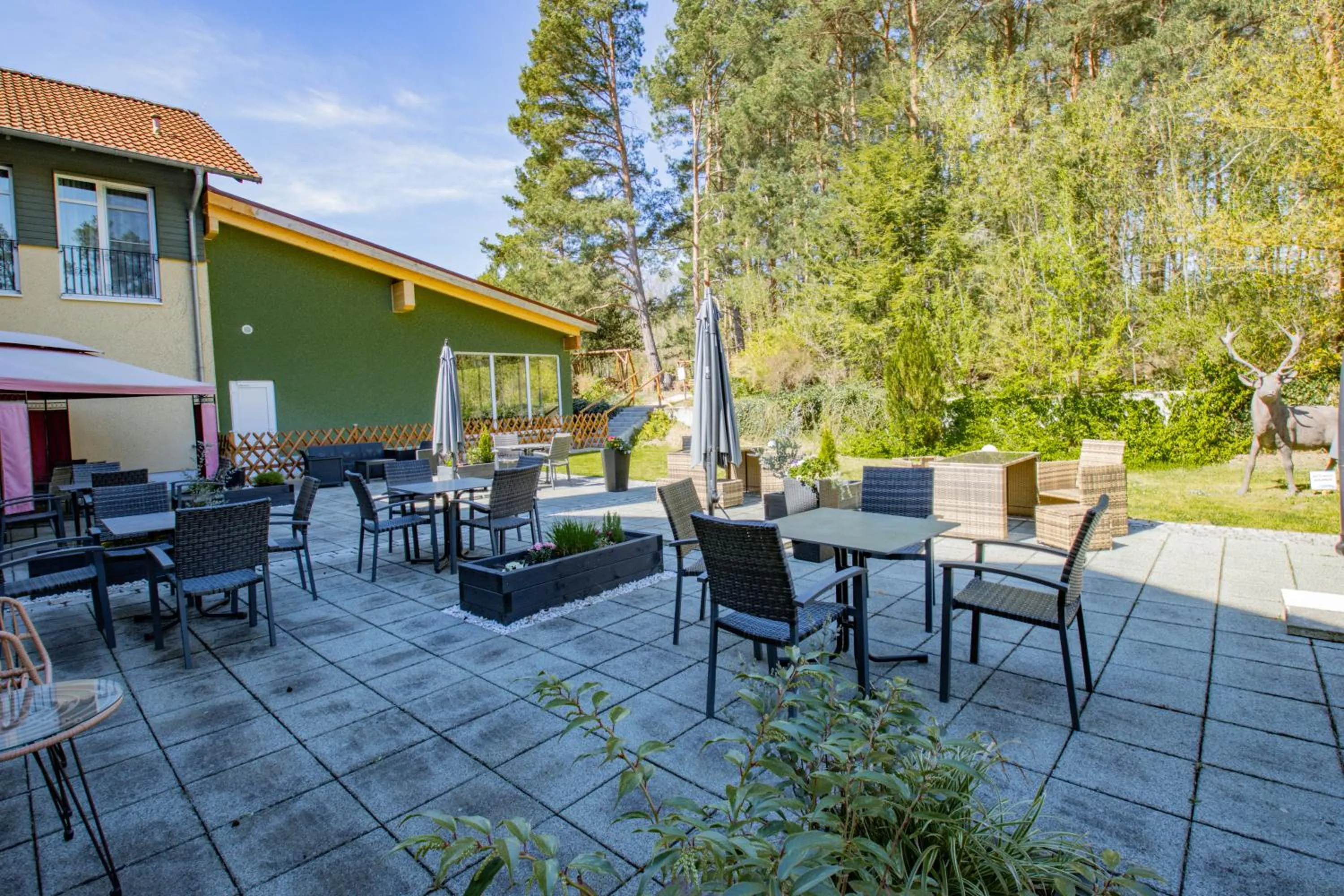 Balcony/Terrace in Ferien Hotel Spree-Neisse