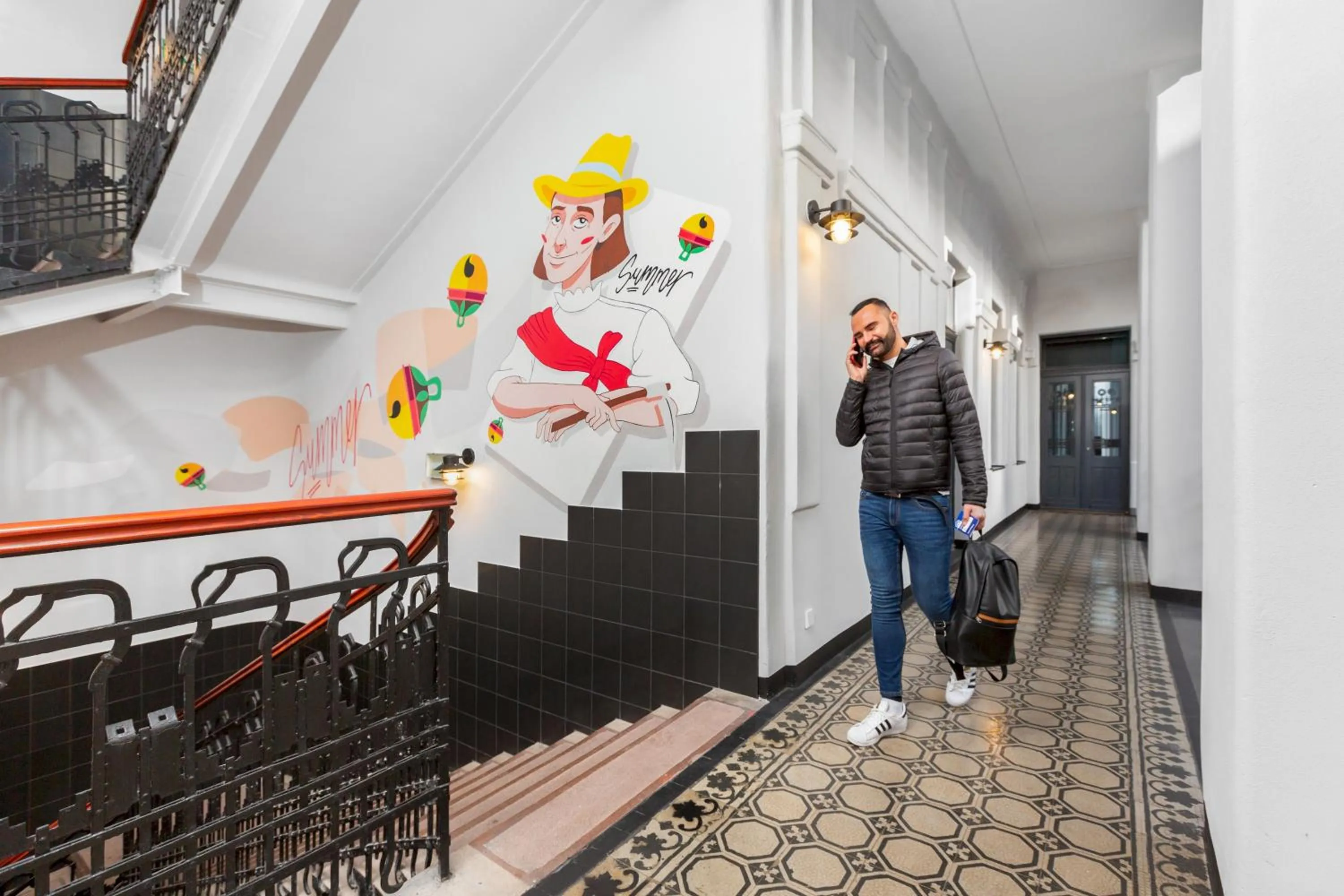 Decorative detail in a&o Budapest City