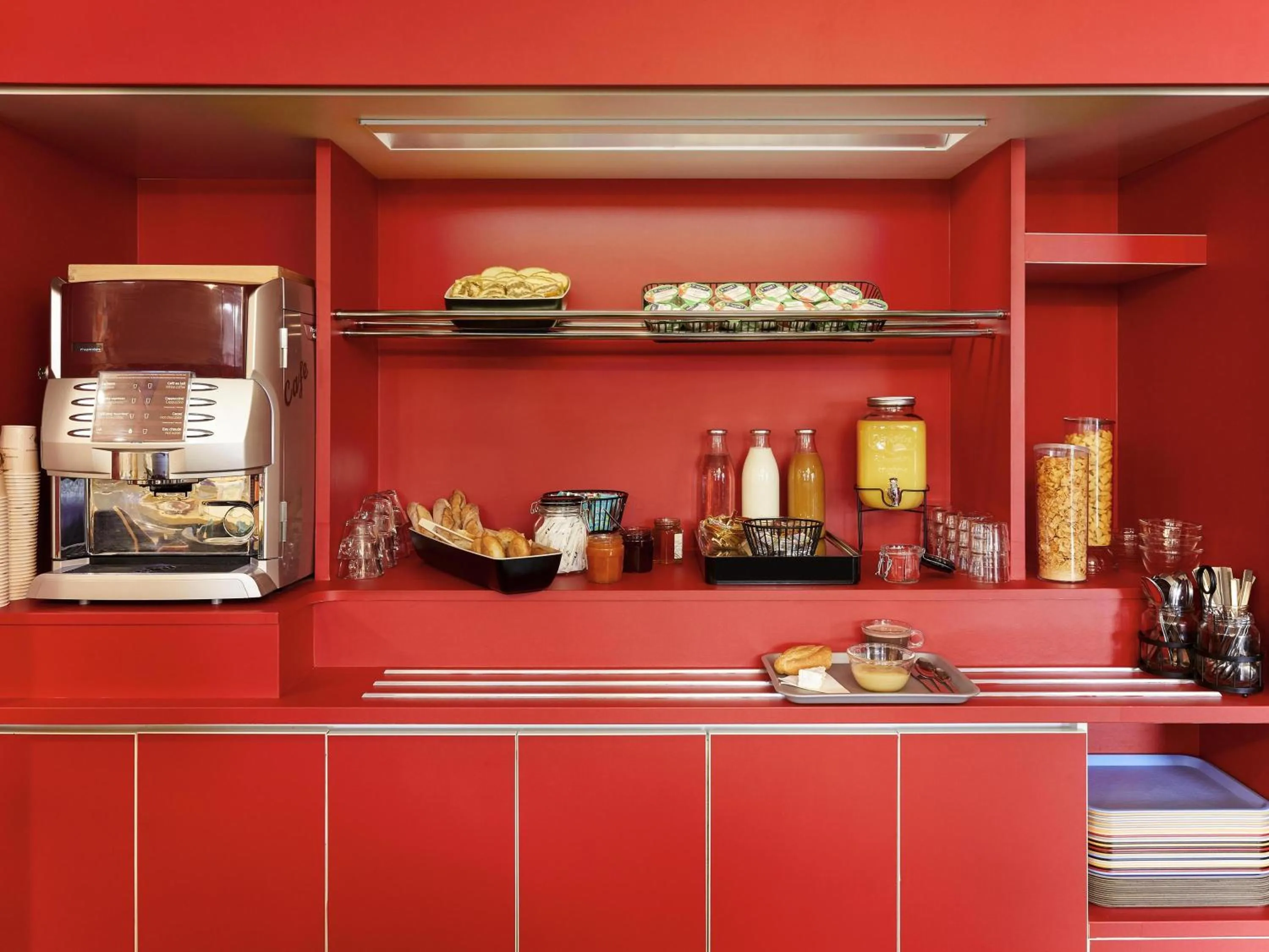 Breakfast in hotelF1 Toulouse L'Union