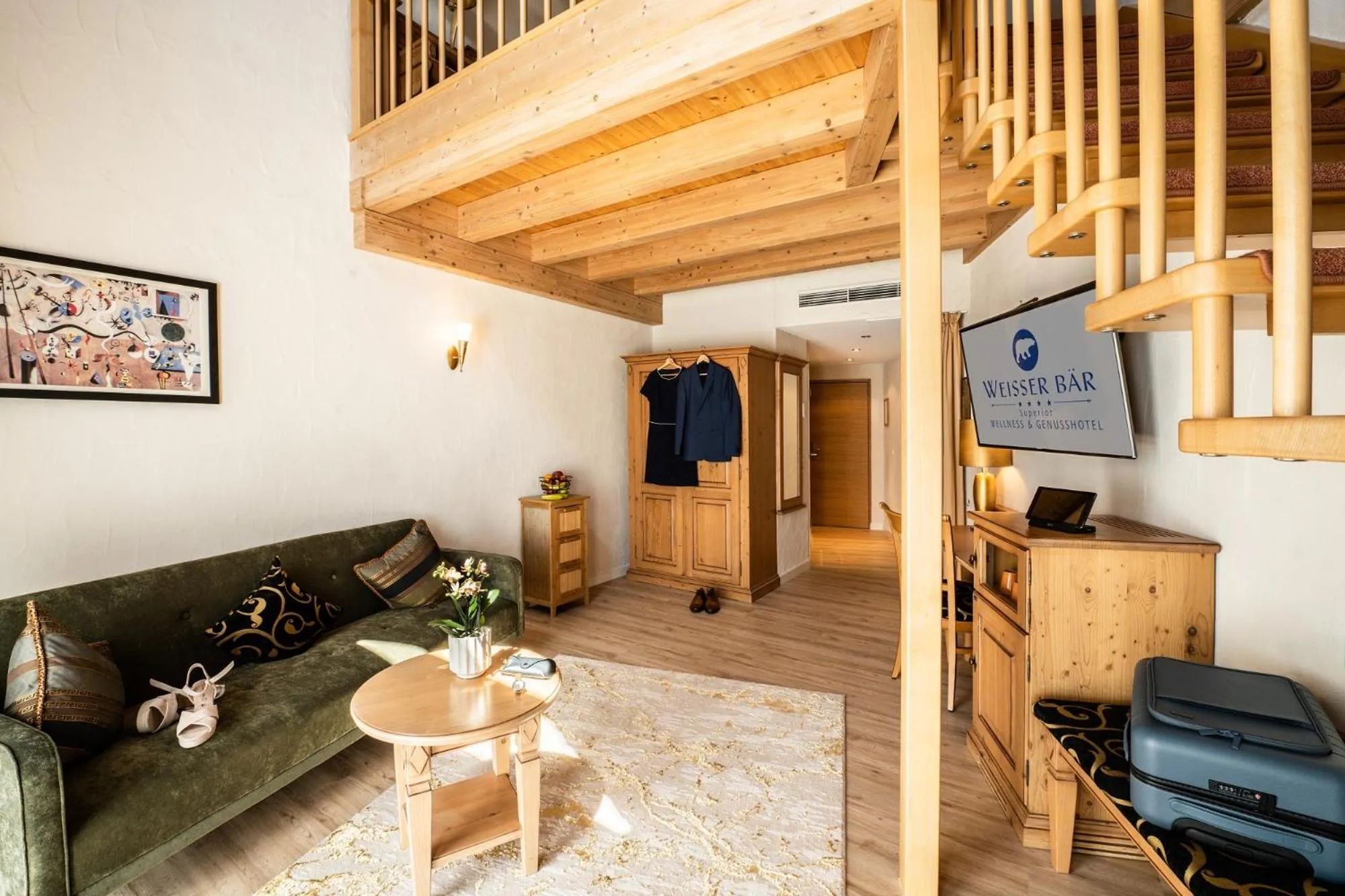 Living room in Hotel Weisser Bär