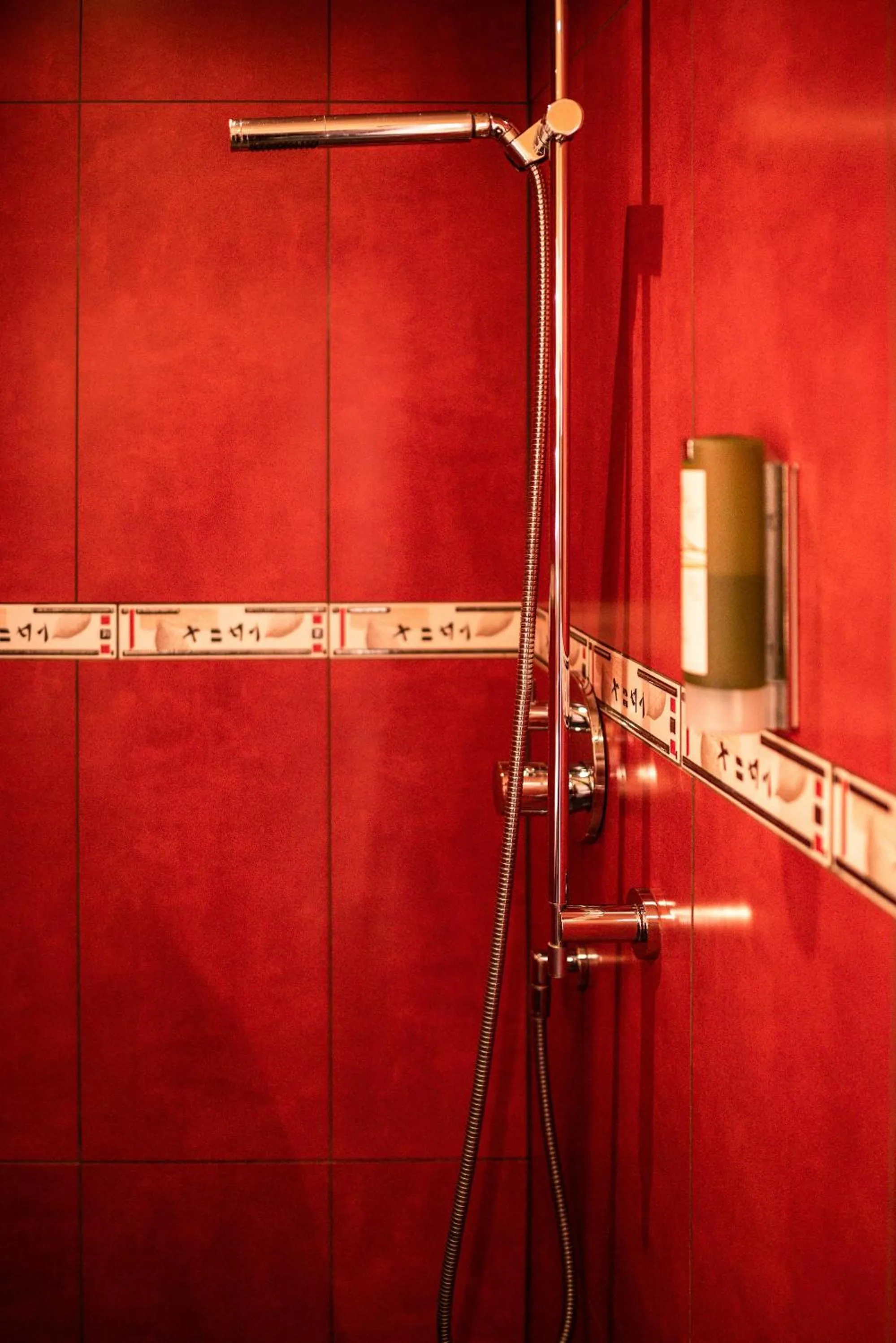 Shower in Hotel Weisser Bär