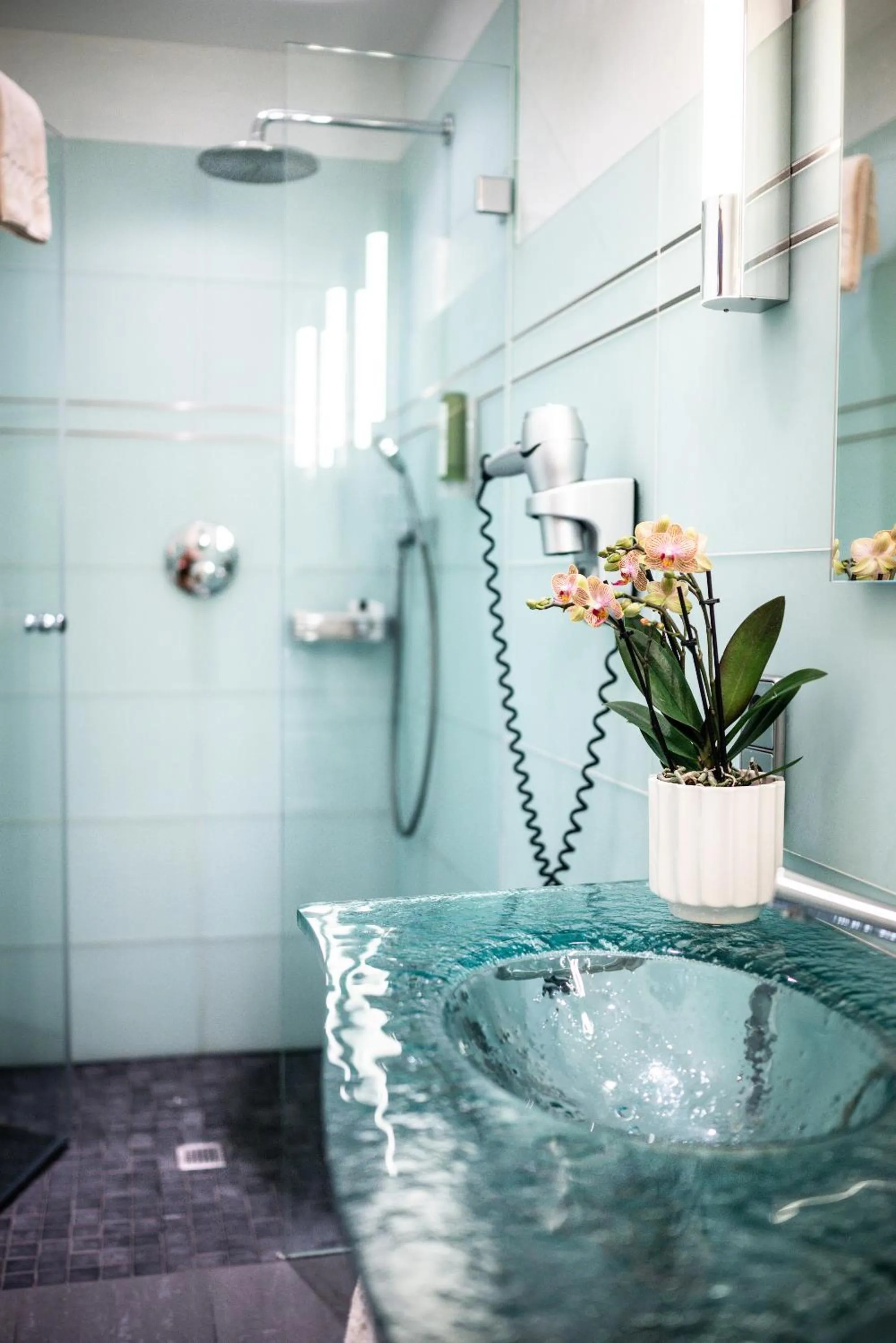 Bathroom in Hotel Weisser Bär