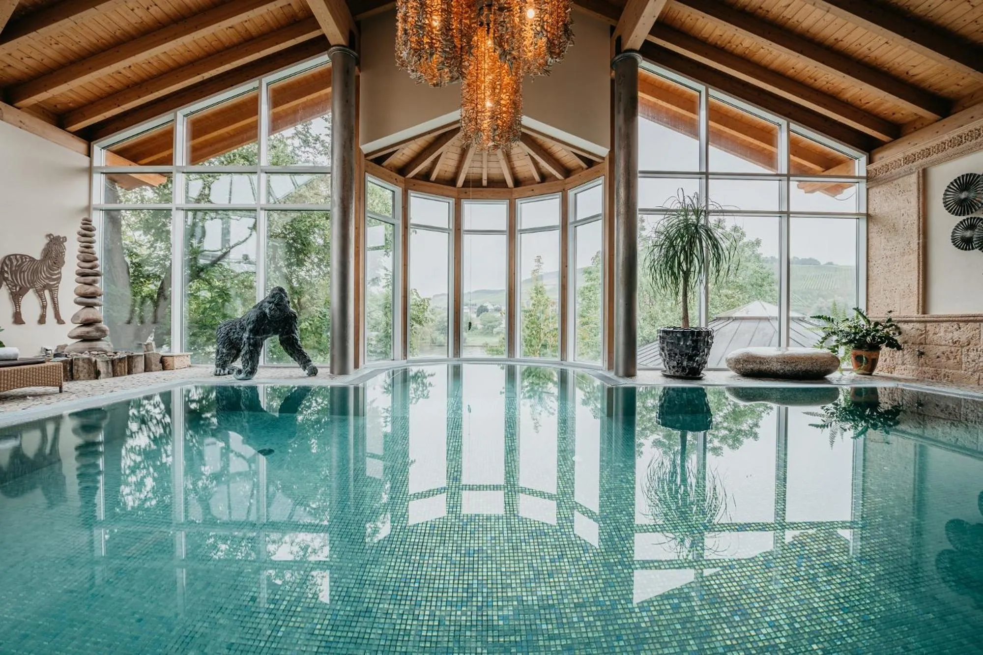 Spa and wellness centre/facilities in Hotel Weisser Bär