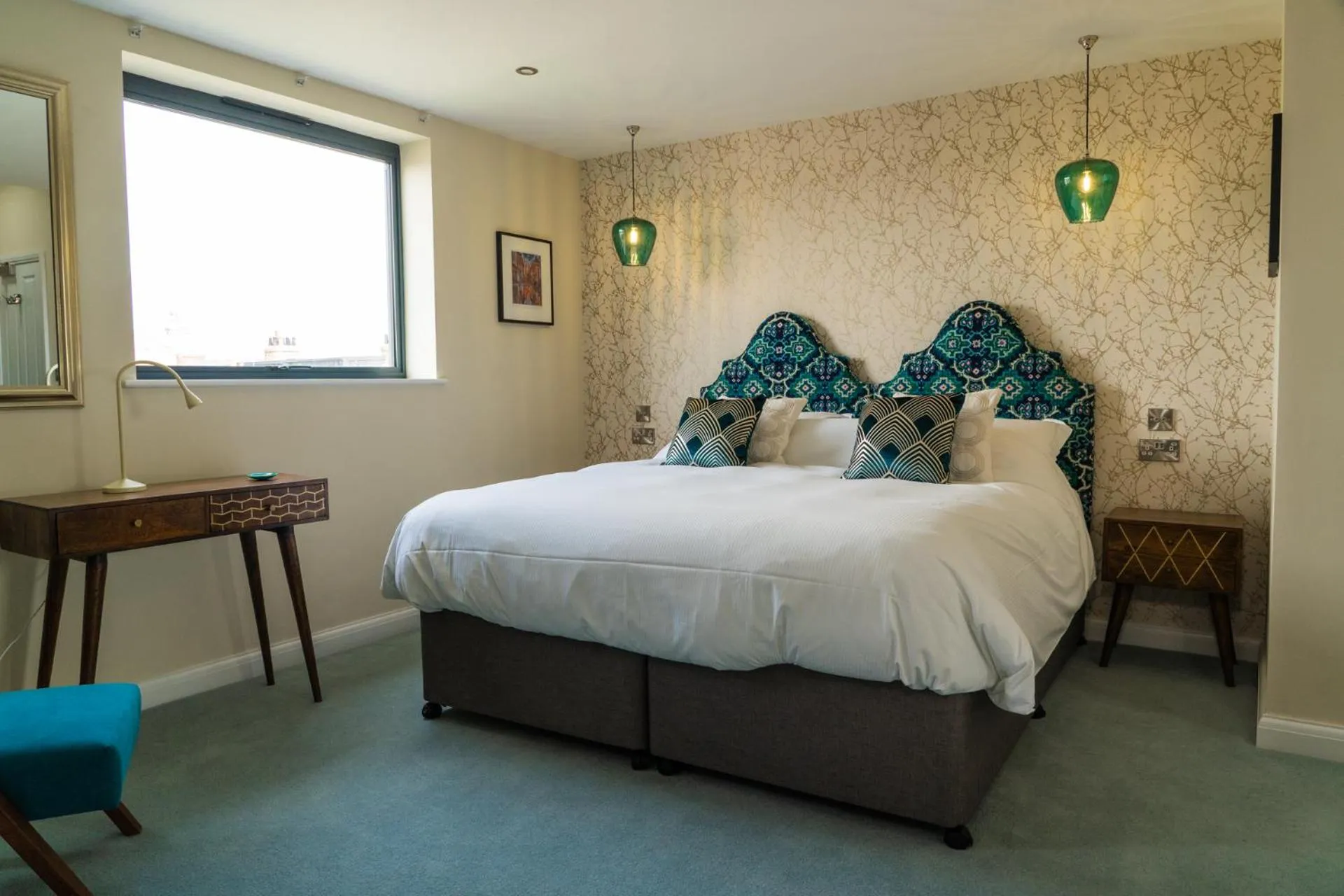 Bed in MonkBridge House