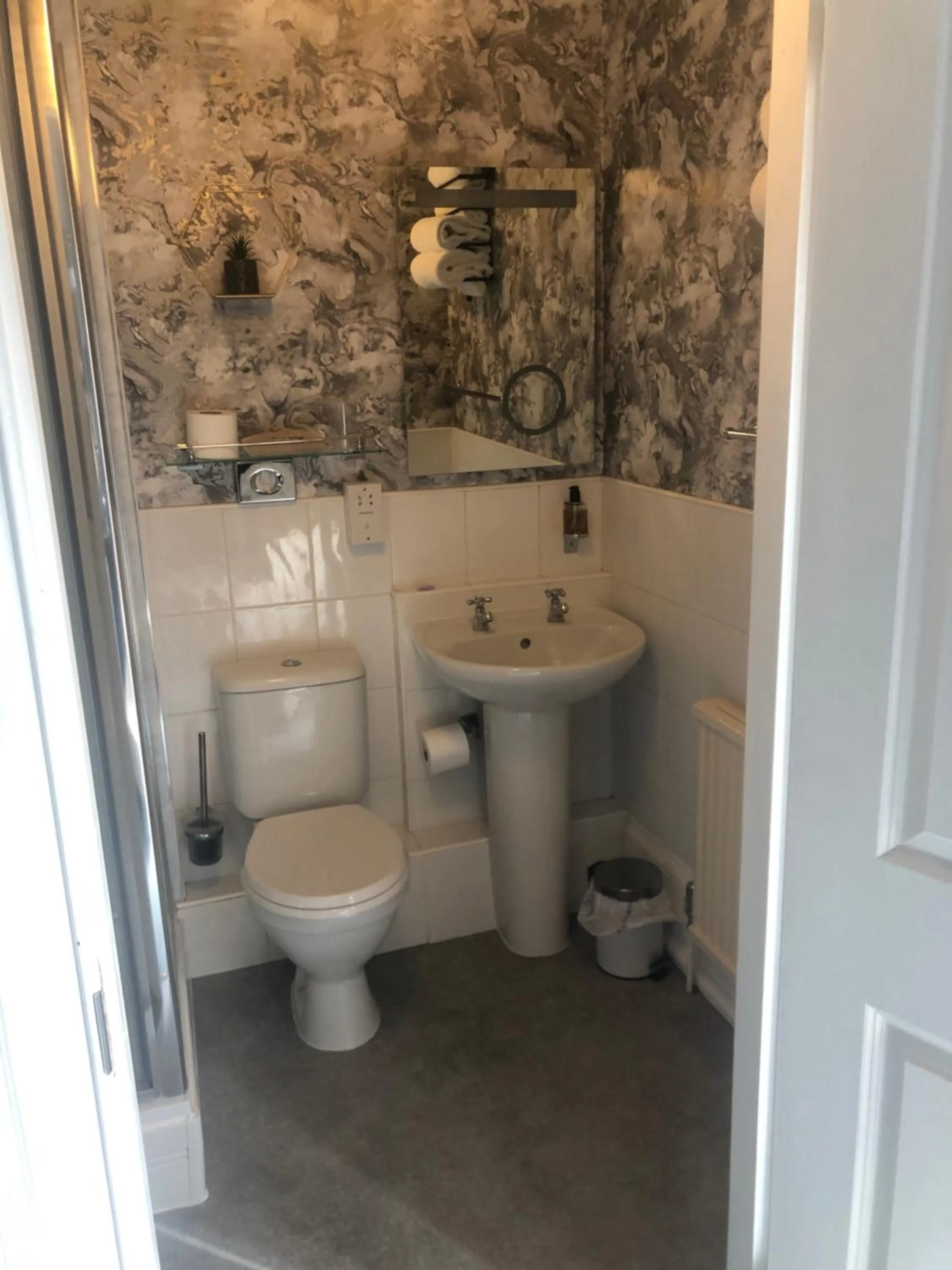 Bathroom in MonkBridge House