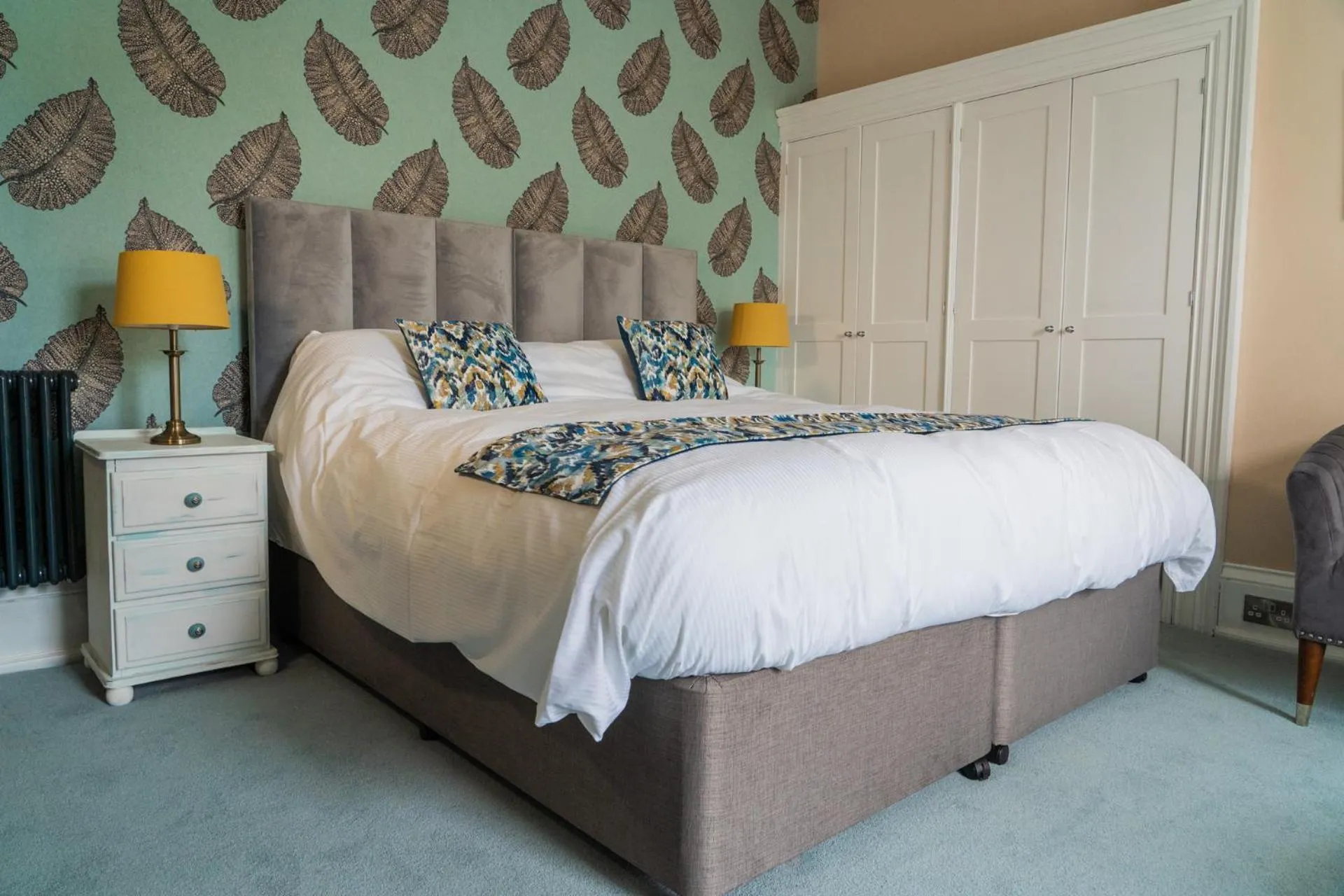 Bed in MonkBridge House