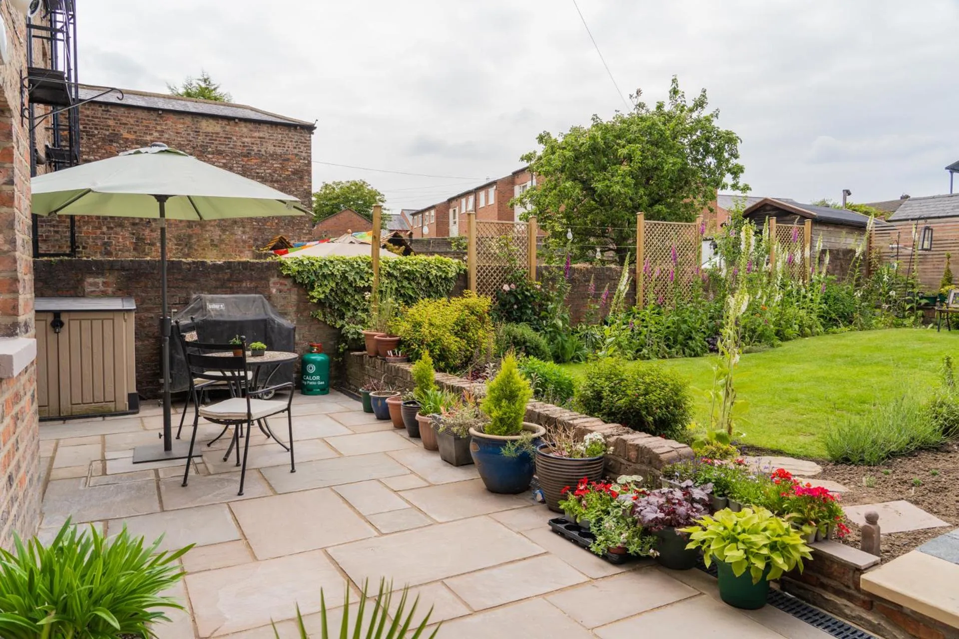 Patio in MonkBridge House