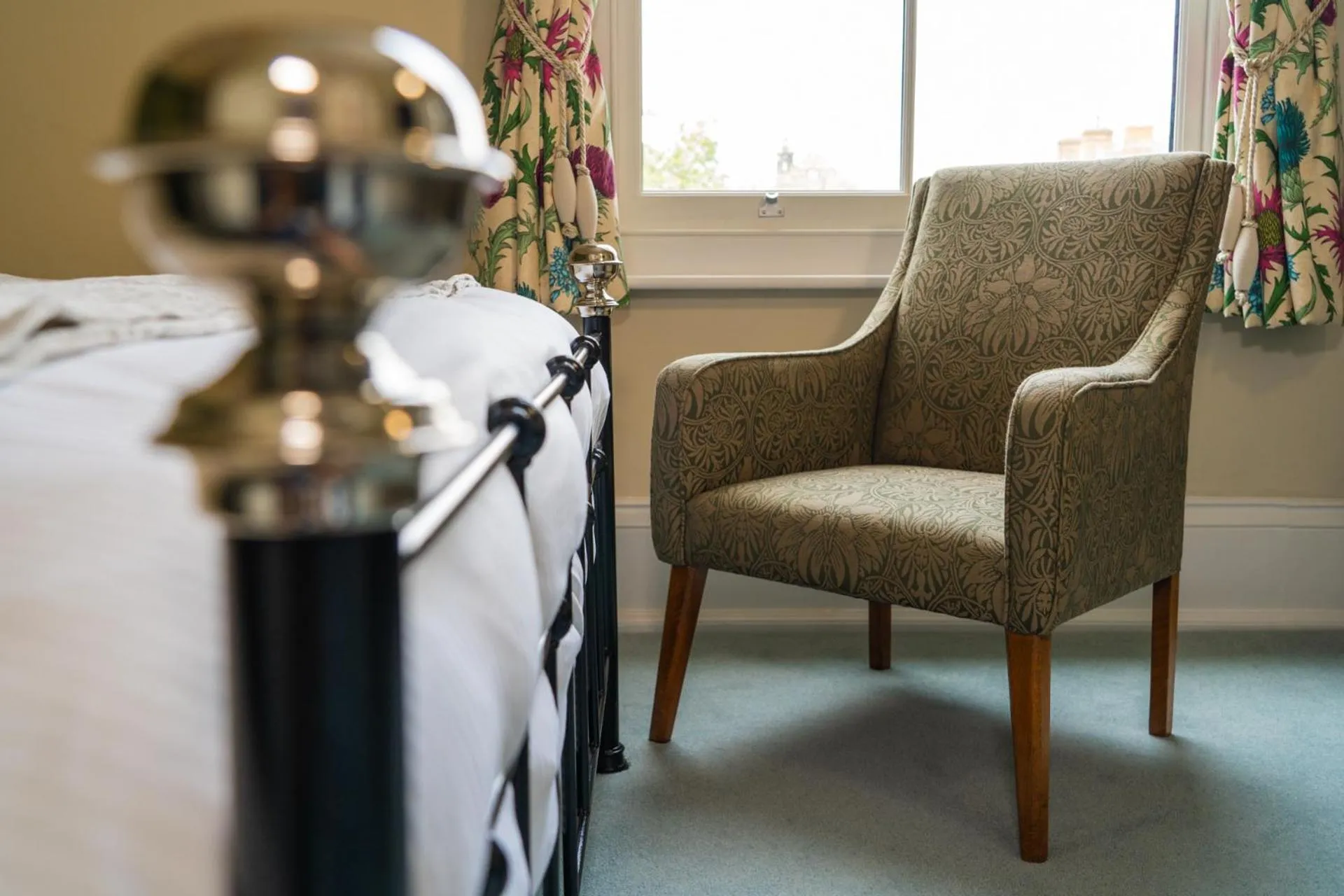 Seating area in MonkBridge House