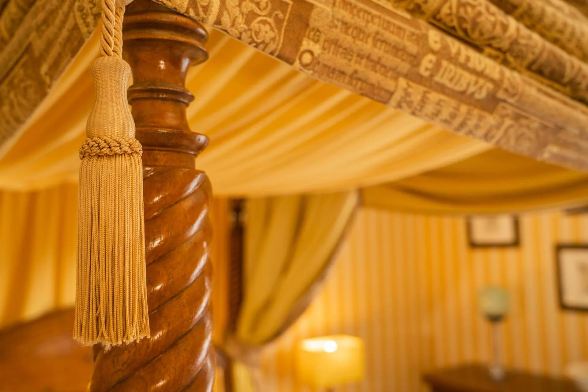 Bed in MonkBridge House