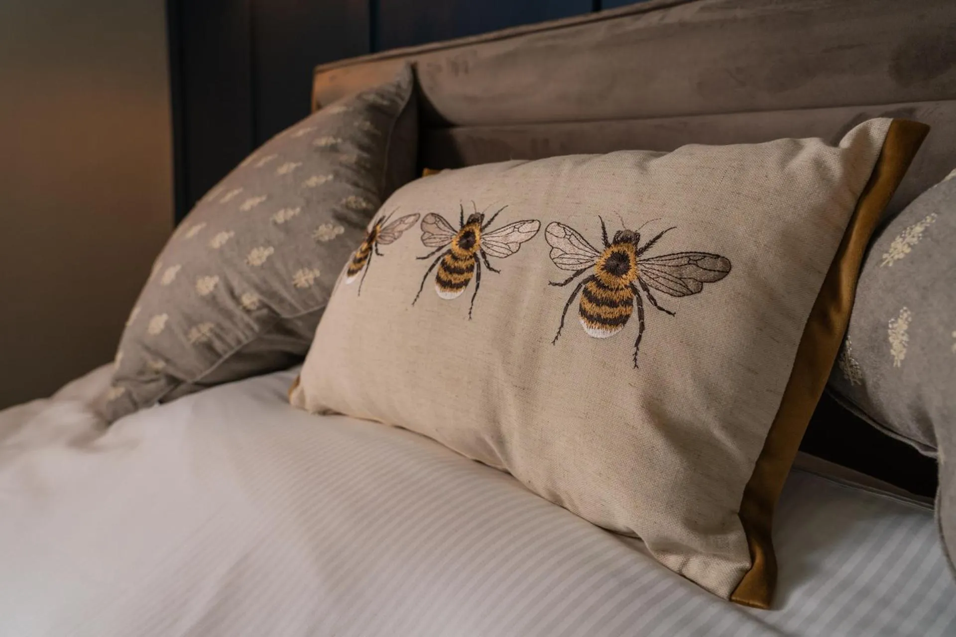 Bed in MonkBridge House