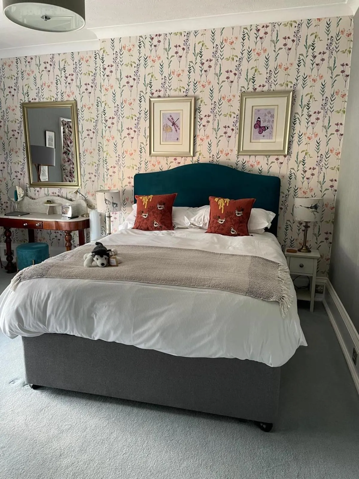 Bed in MonkBridge House