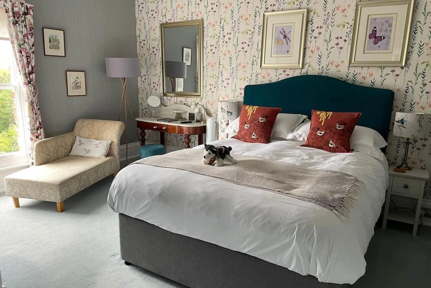 Bed in MonkBridge House