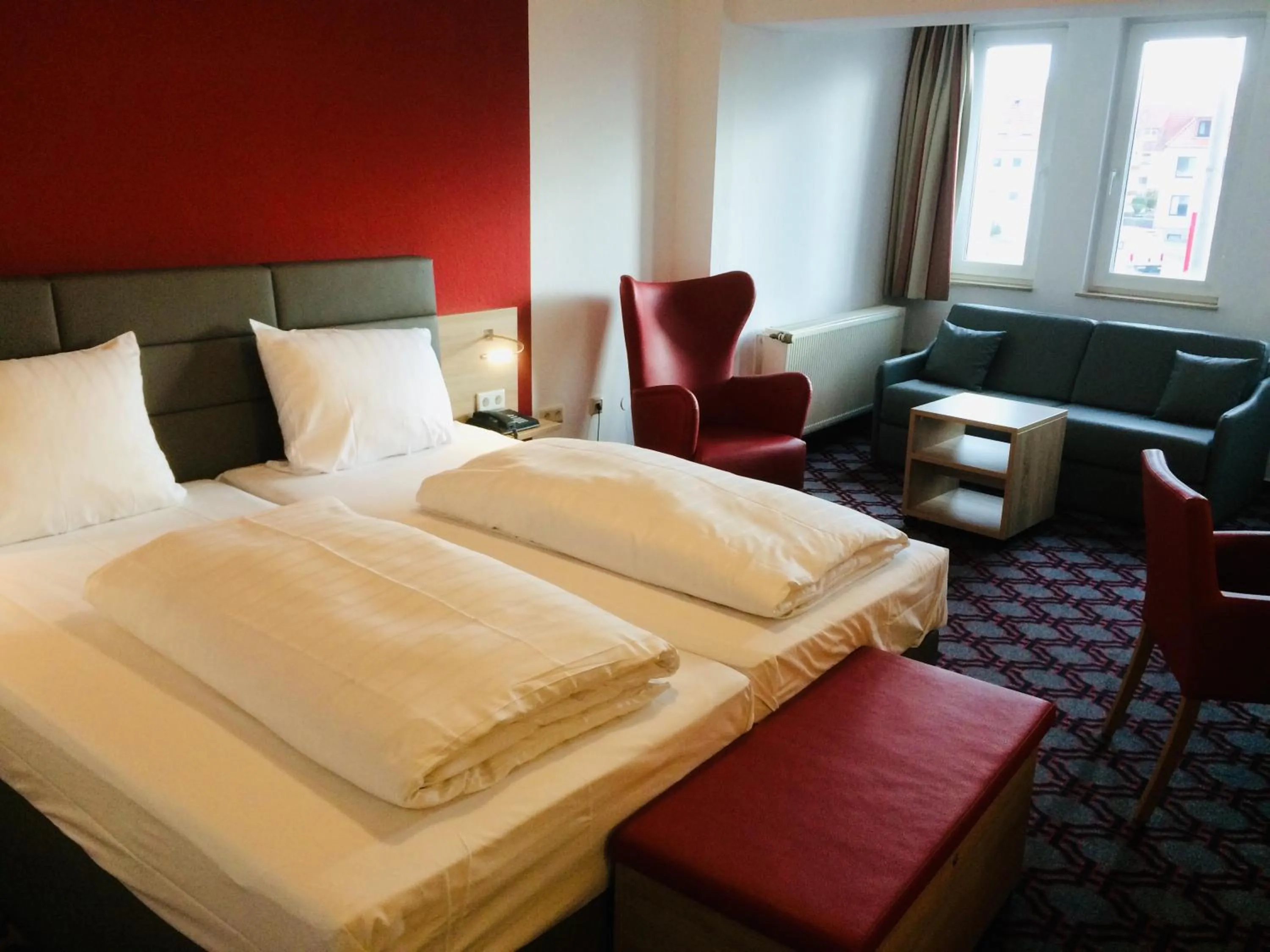 Bed in Adesso Hotel Göttingen