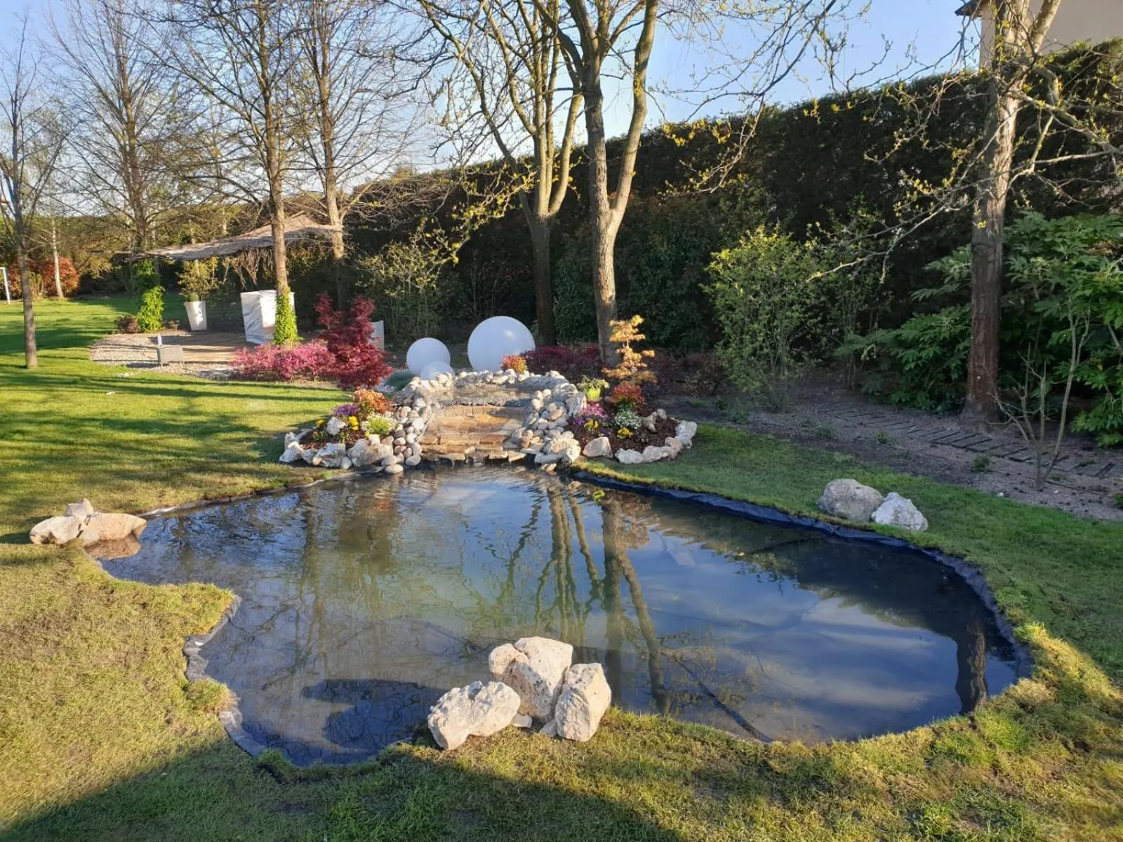 Garden in B&B I Due Castelli