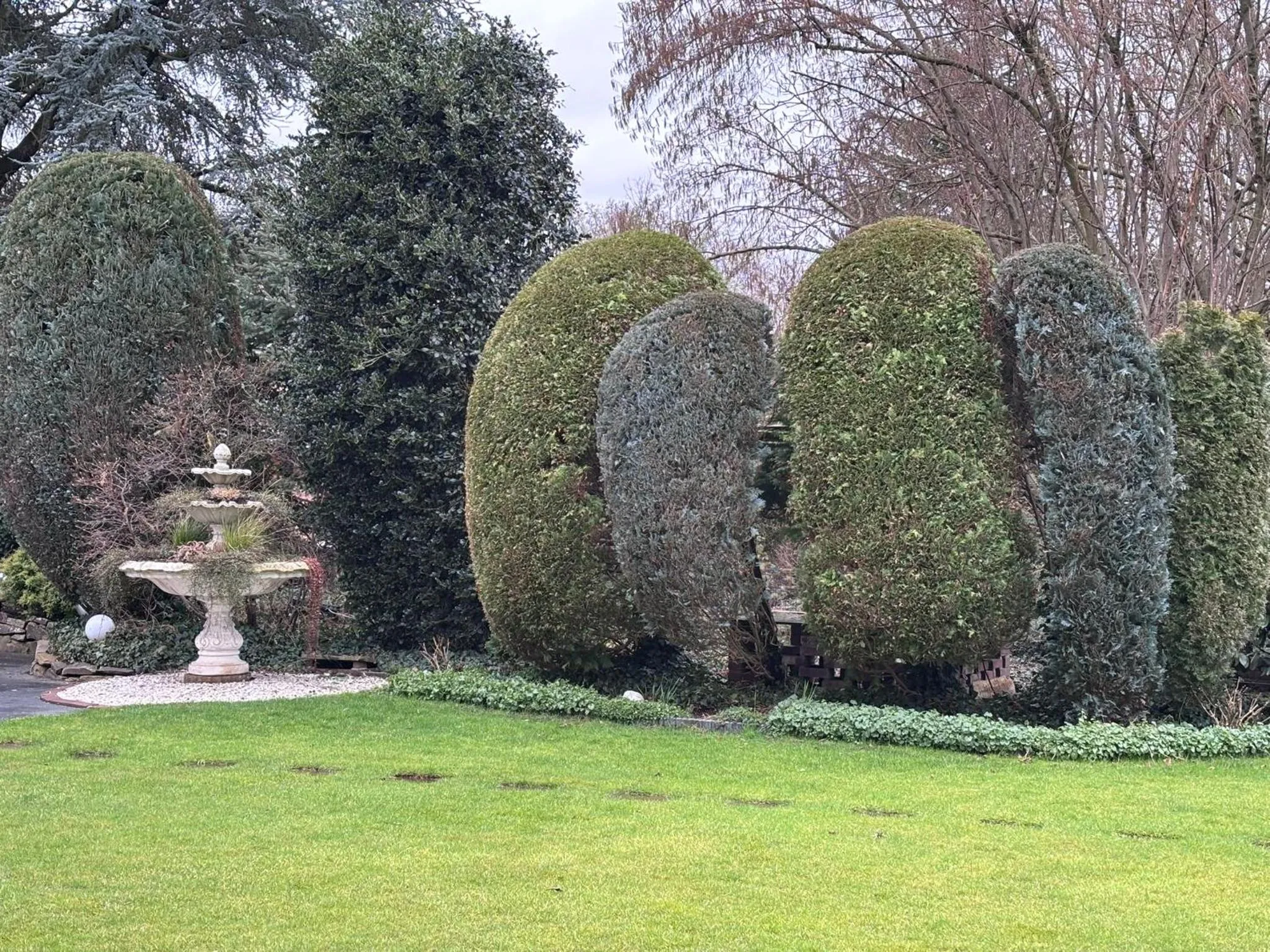 Garden view in Garten-Hotel Ponick