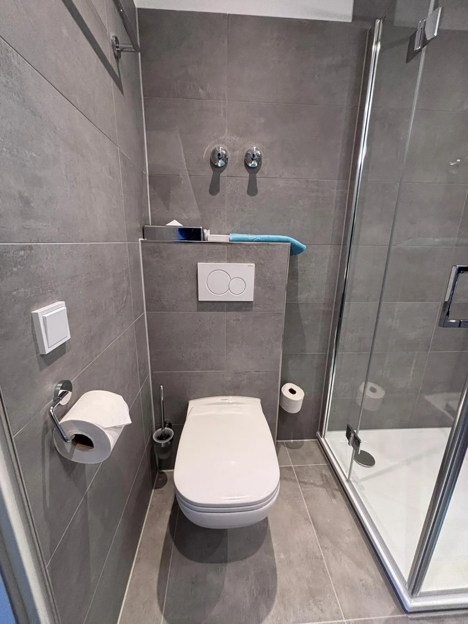 Bathroom in Garten-Hotel Ponick