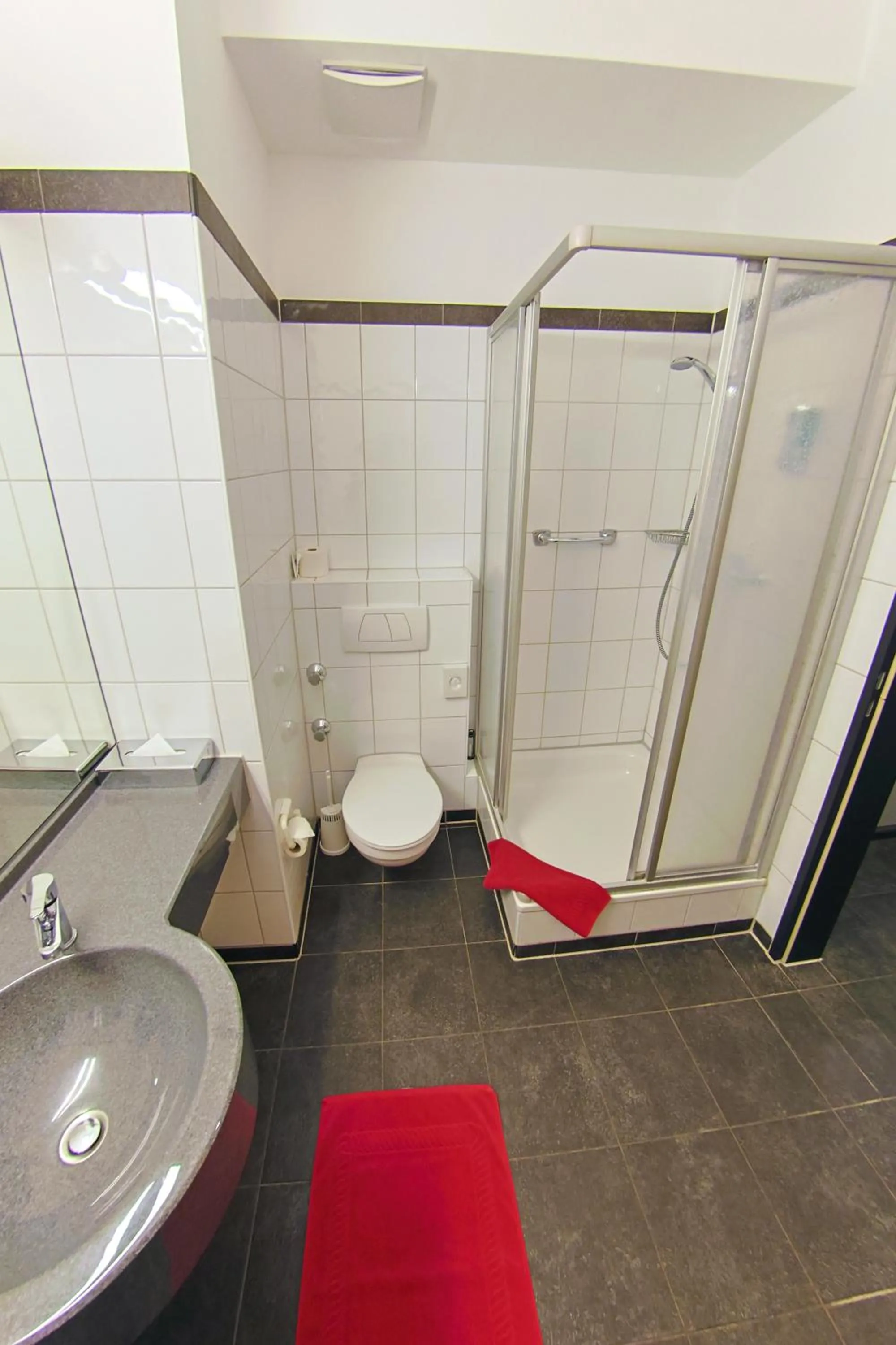 Bathroom in Garten-Hotel Ponick