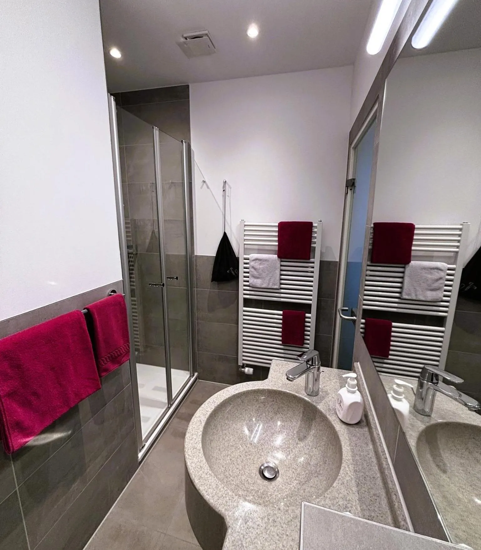 Bathroom in Garten-Hotel Ponick