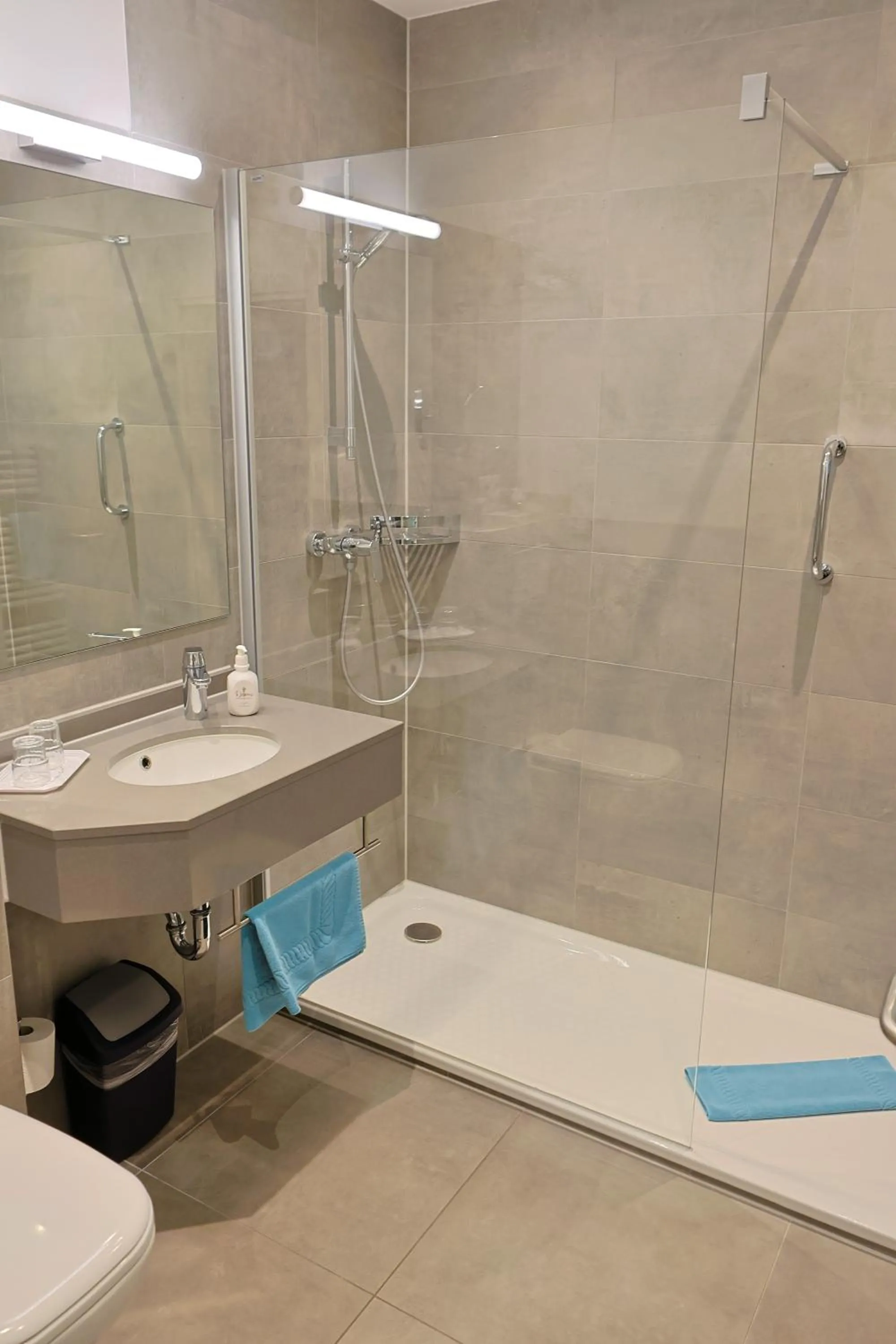 Bathroom in Garten-Hotel Ponick