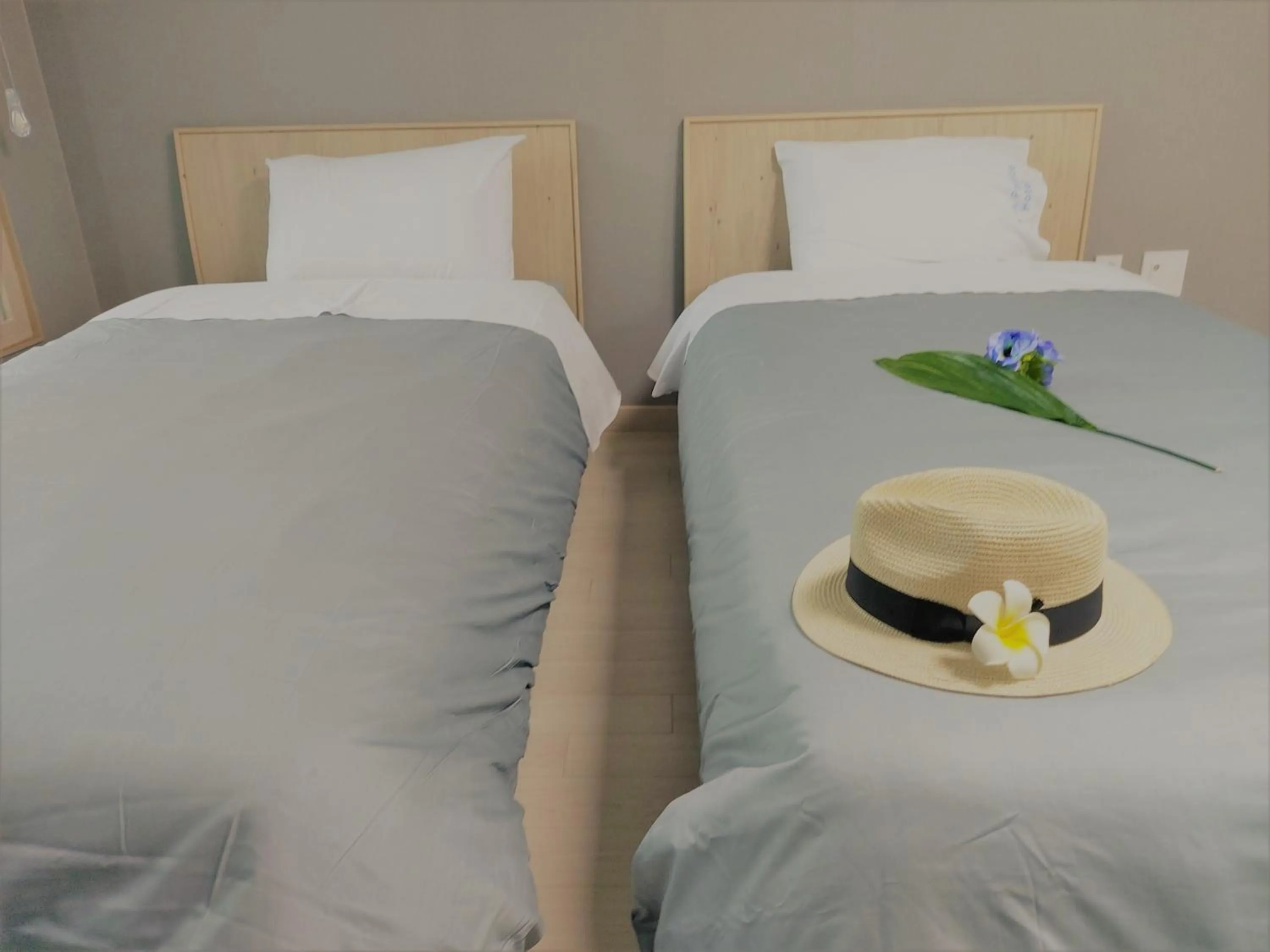 Bed in ARA Palace Hotel