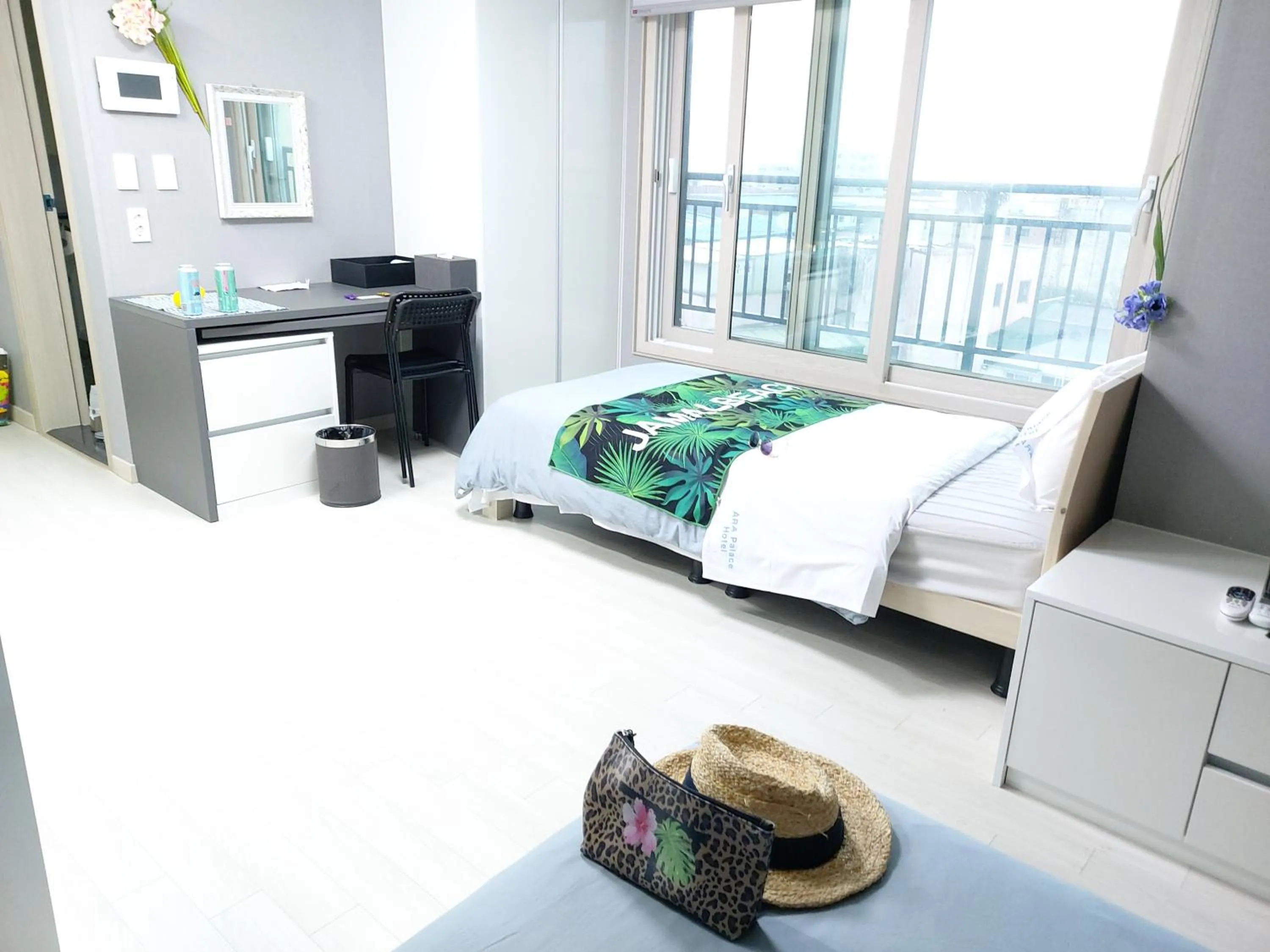 Bed in ARA Palace Hotel