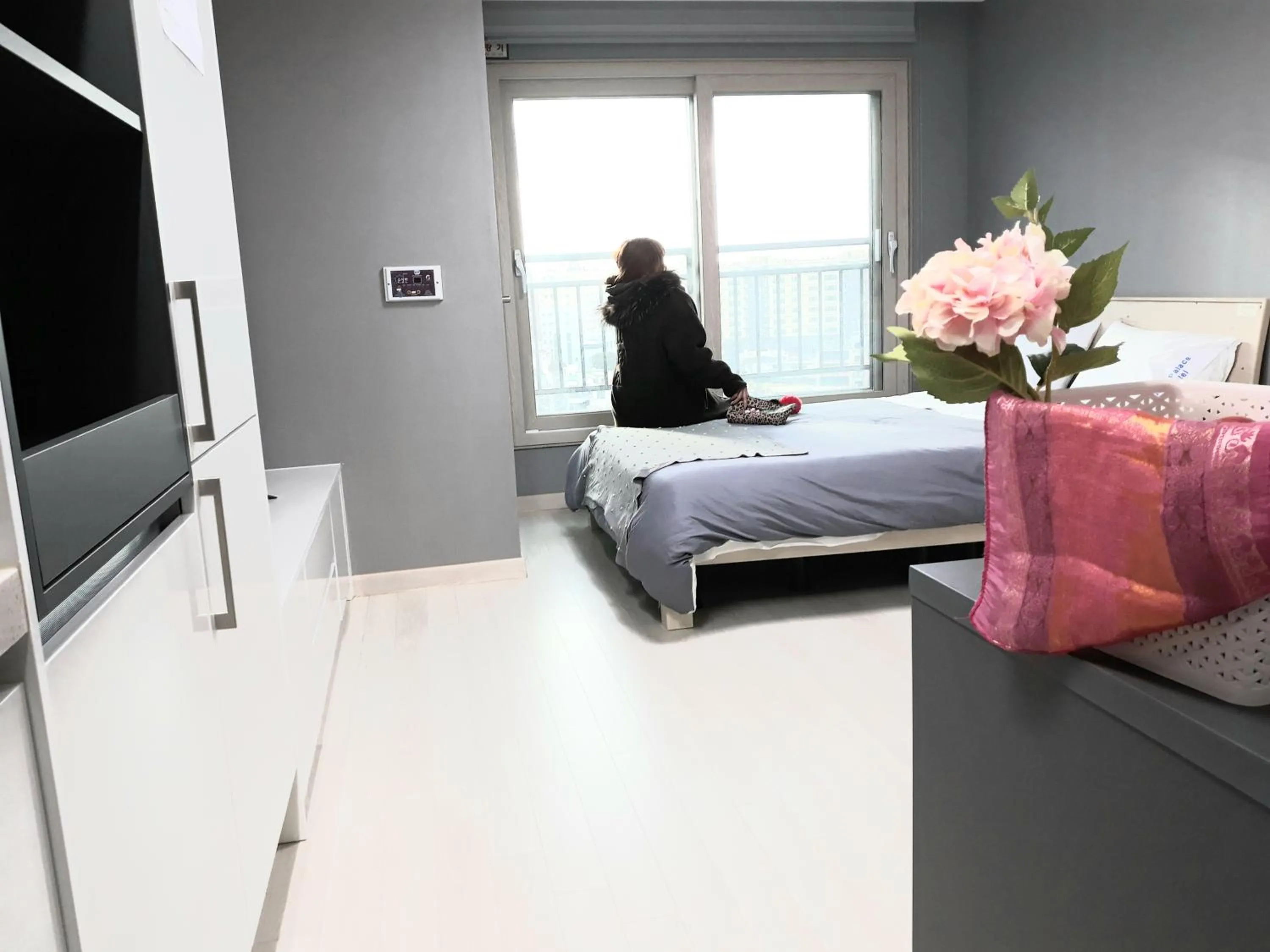 Bed in ARA Palace Hotel