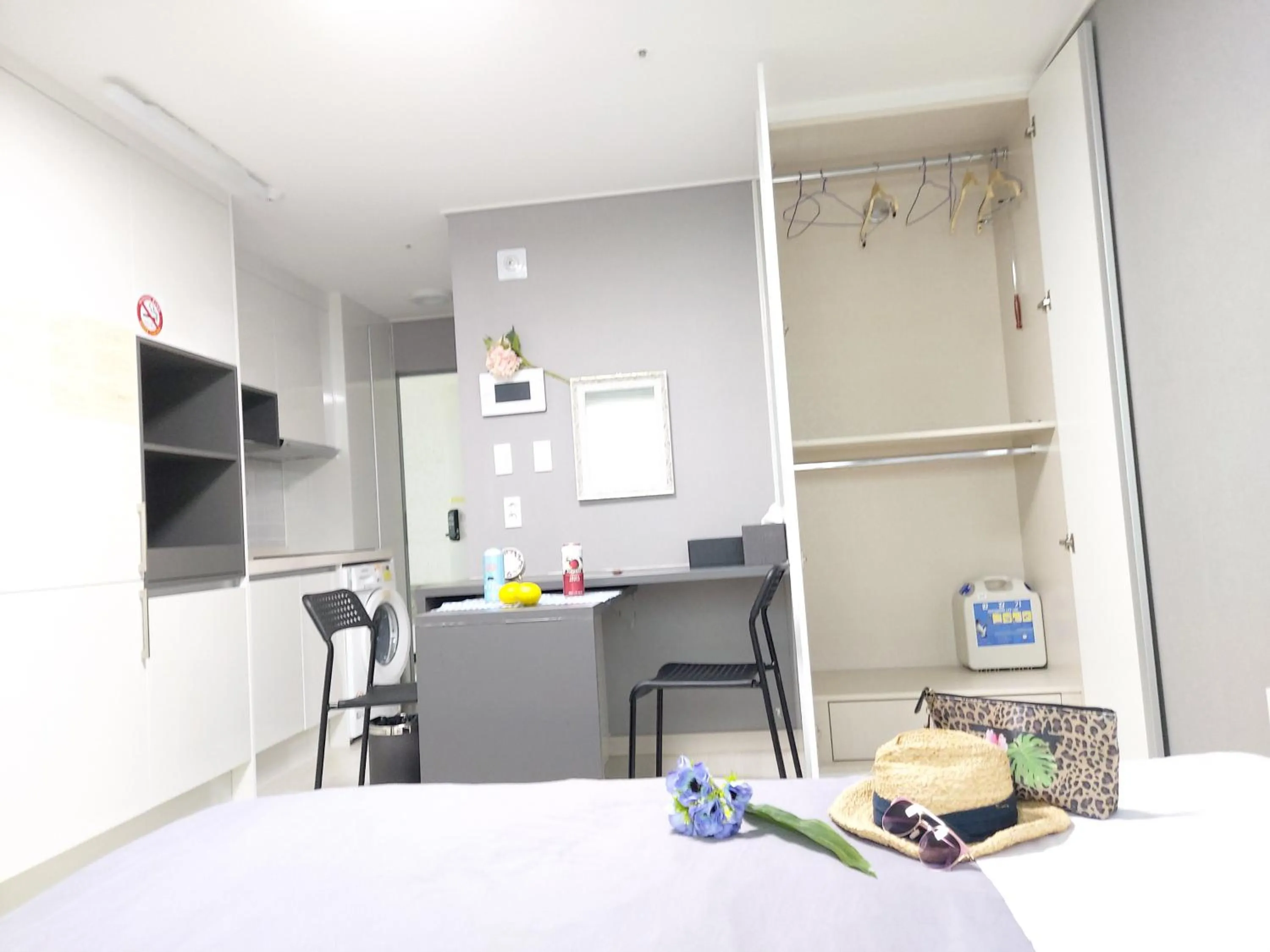 Bed in ARA Palace Hotel