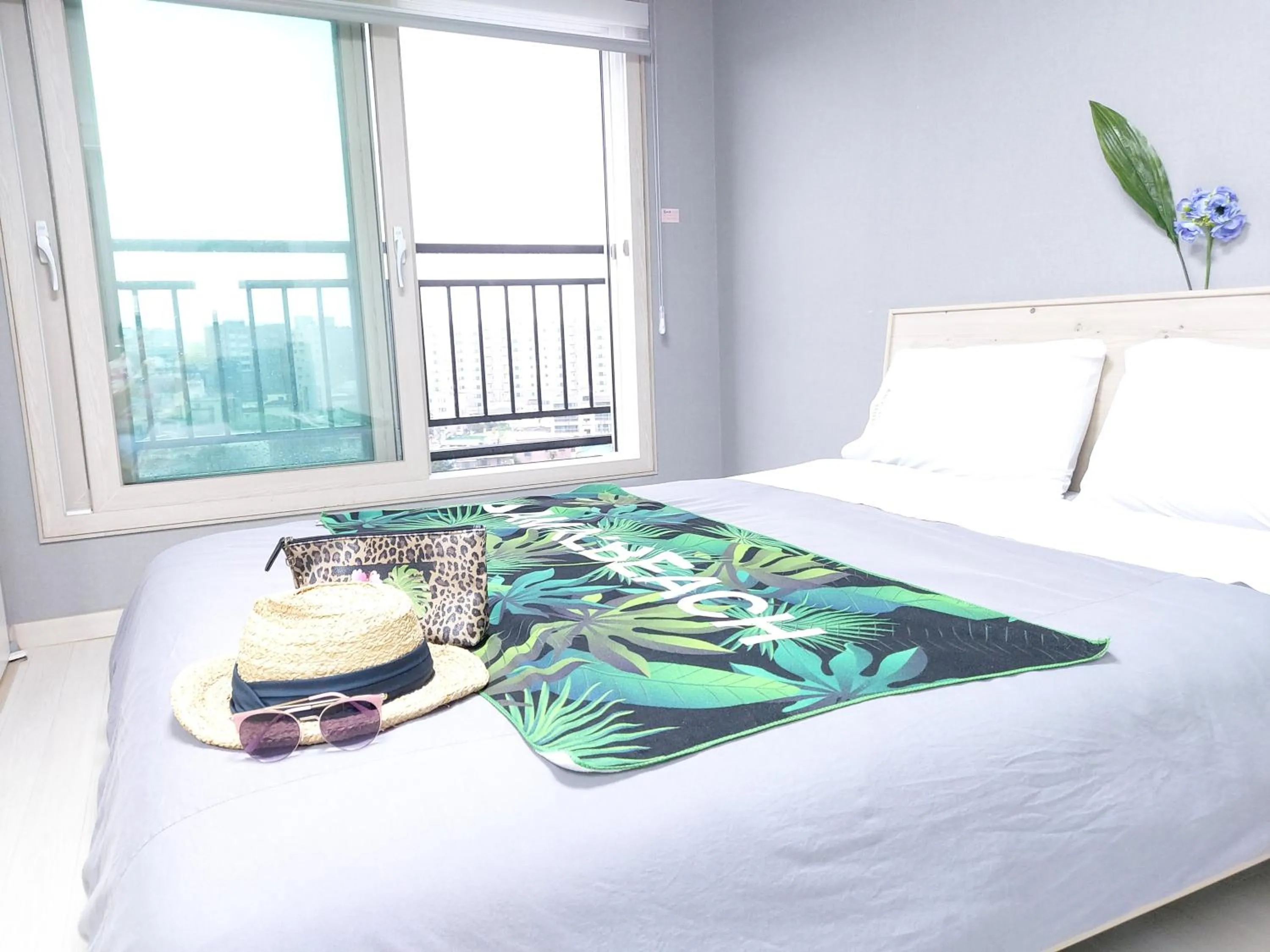 Bed in ARA Palace Hotel