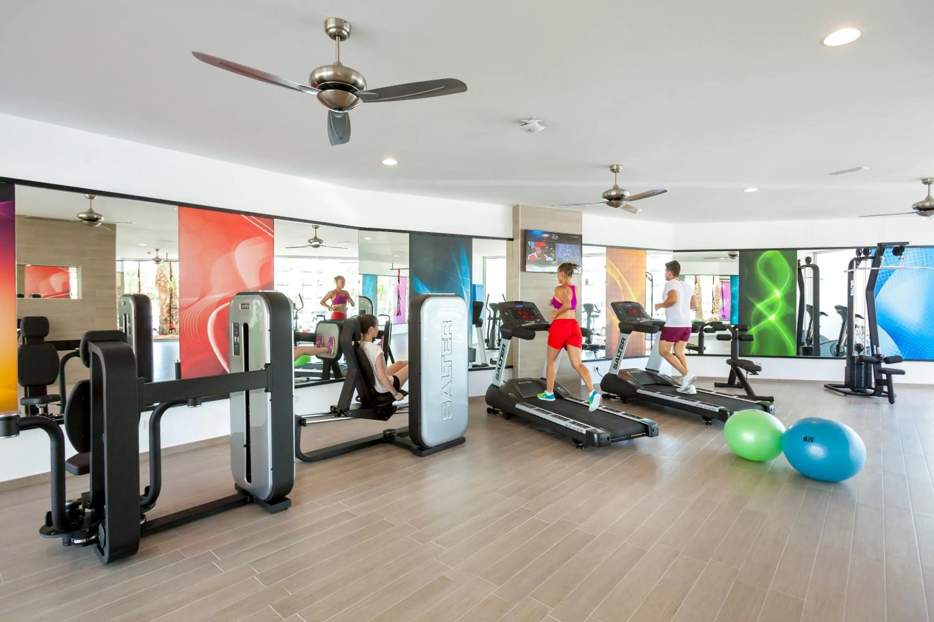 Fitness centre/facilities in Hotel Riu Papayas - All Inclusive