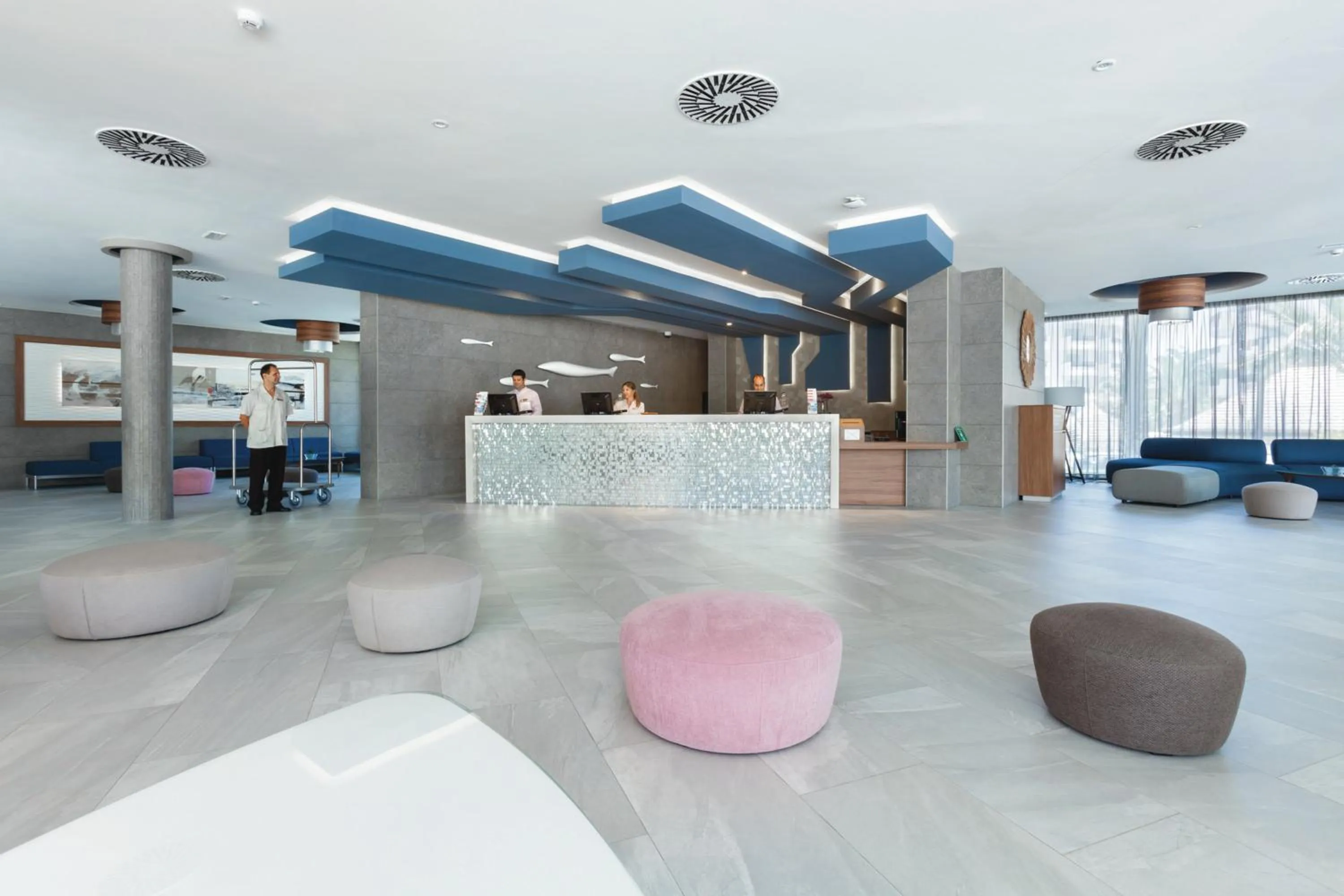 Lobby or reception in Hotel Riu Papayas - All Inclusive