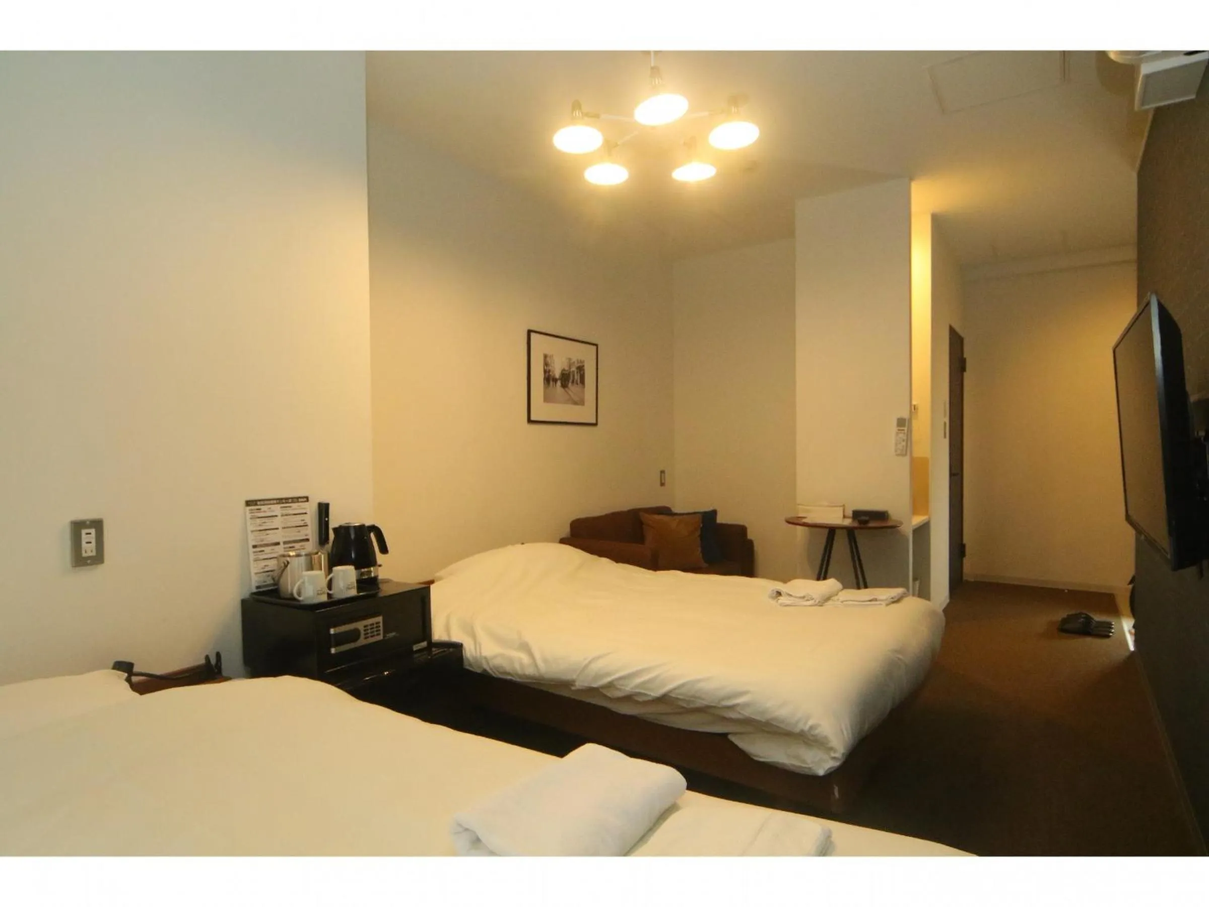 Bed in Tabist fami THE GREEN OTARU