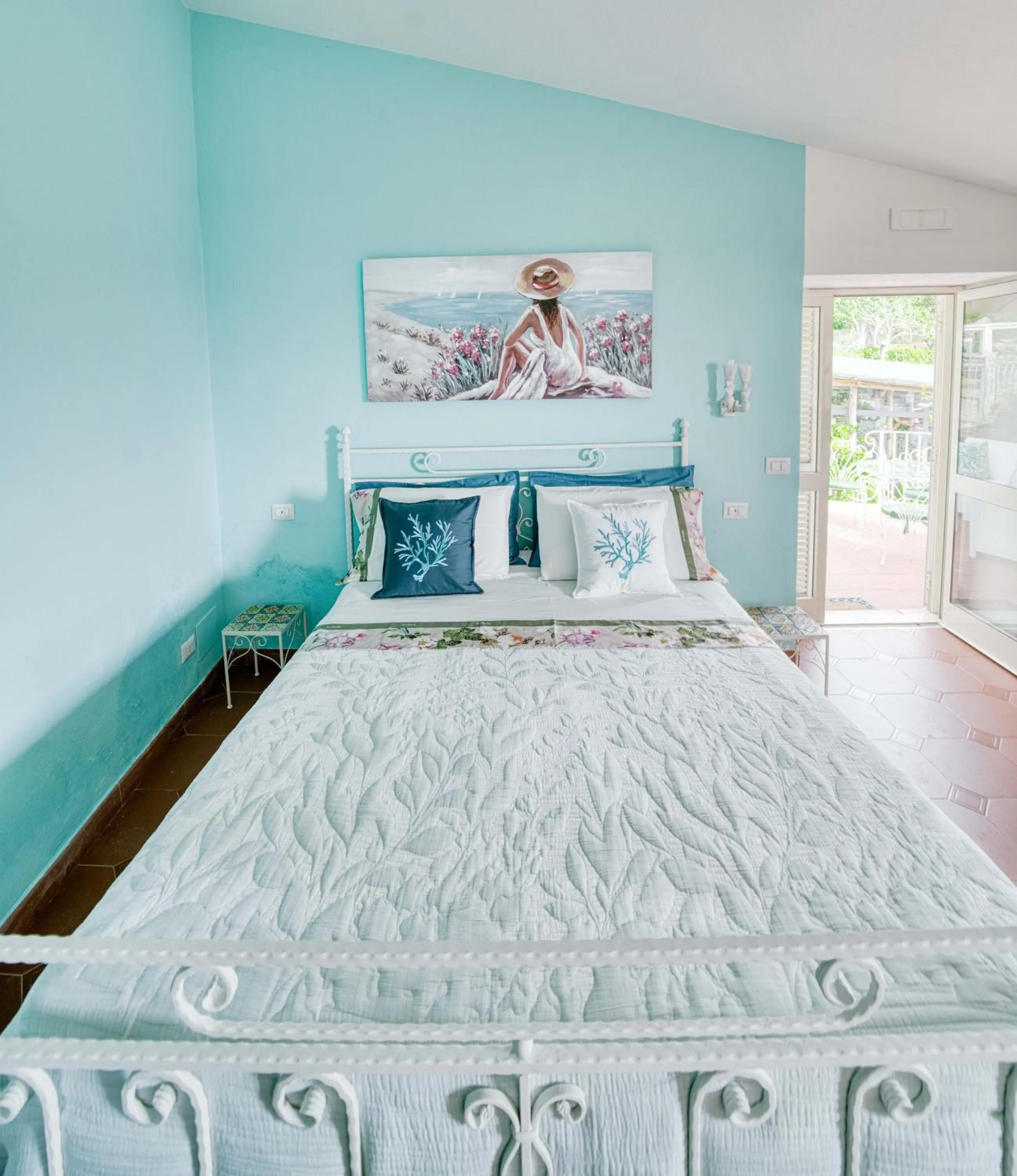 Bed in Villa Lorelei