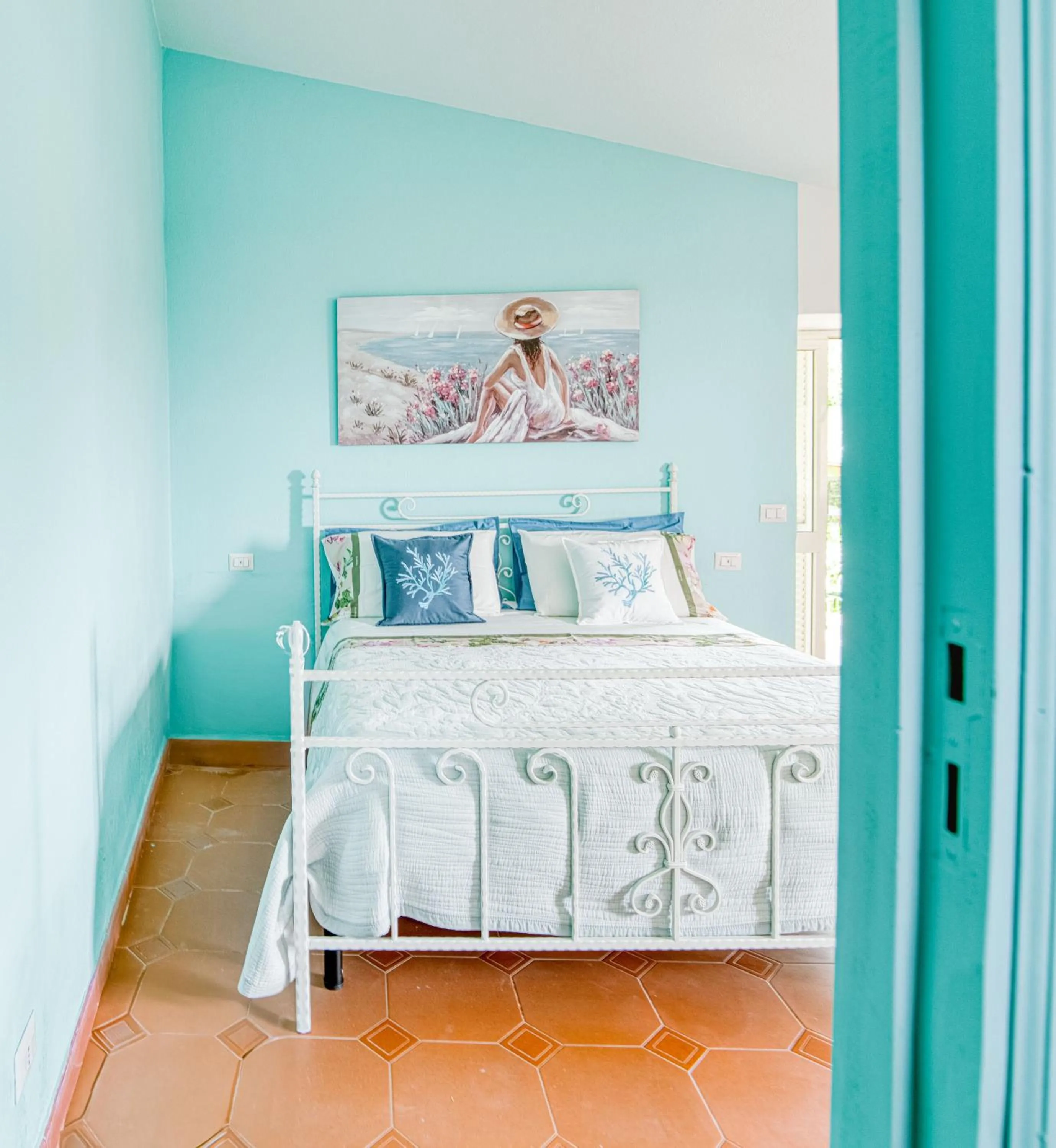 Bed in Villa Lorelei