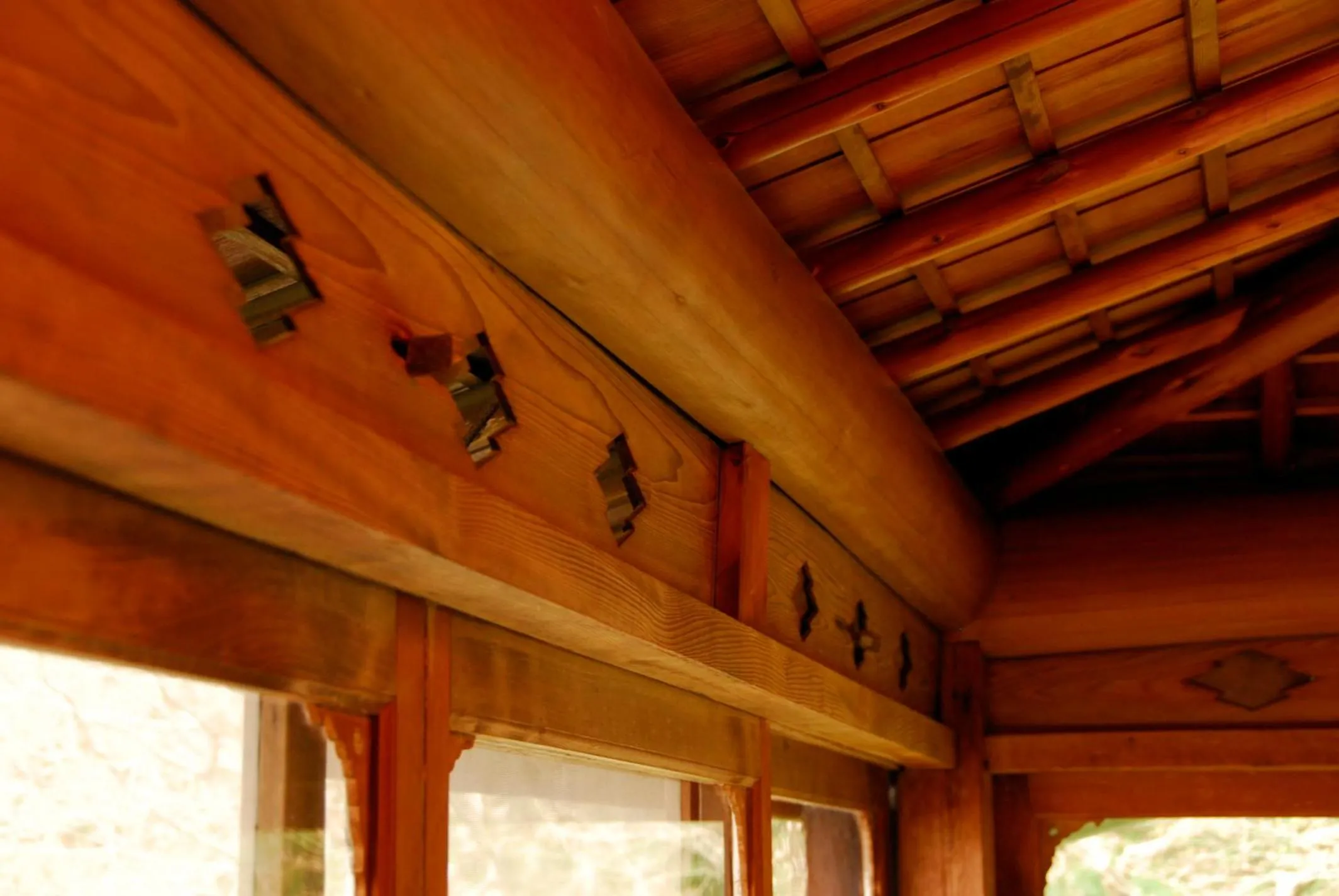 Decorative detail in Hakone Kowakien Mikawaya Ryokan