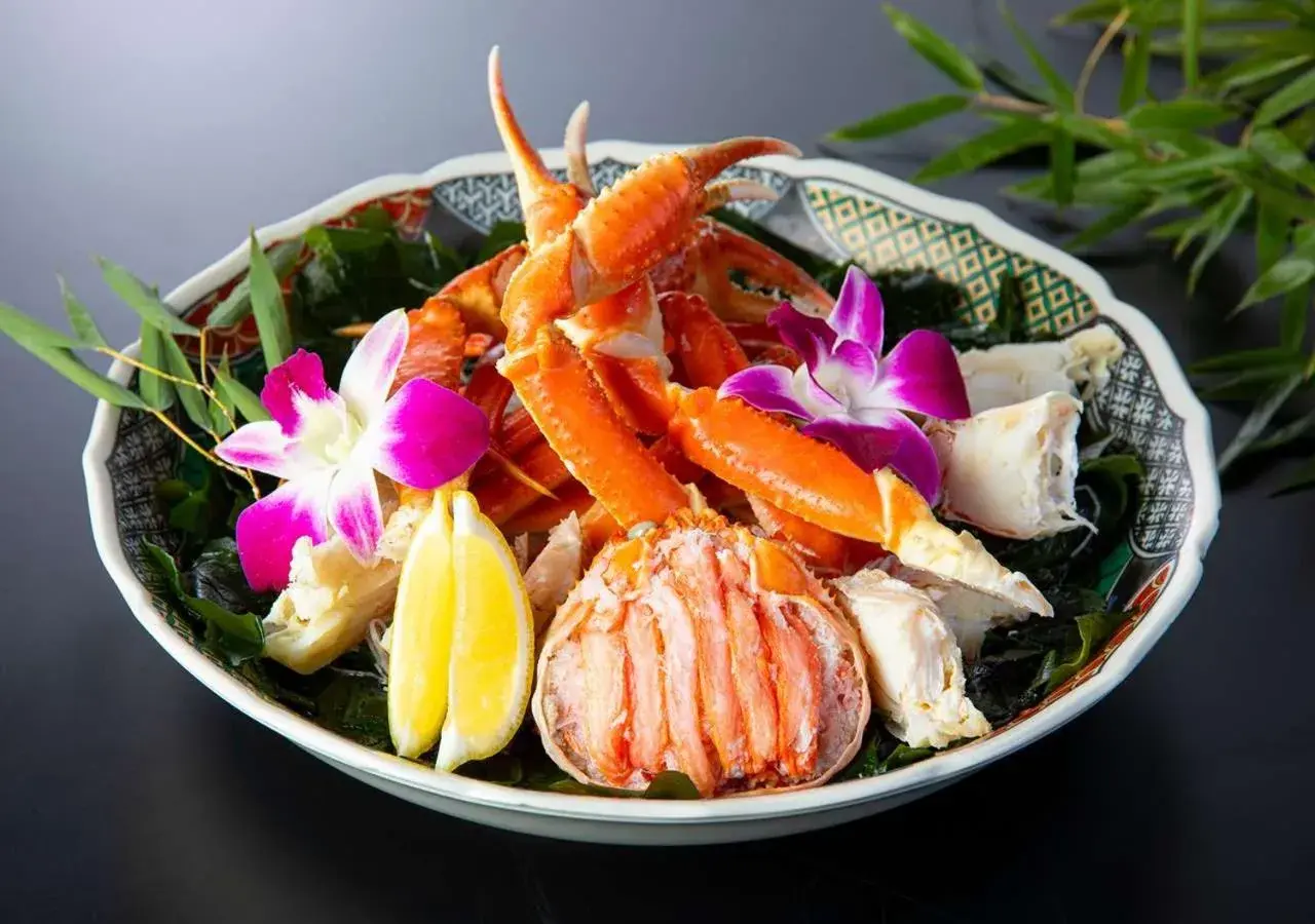 Crab and Kaiseki dinner - Breakfast and Dinner included Japanese-style Twin room, Annex (No bathroom) in Hakone Kowakien Mikawaya Ryokan Crab and Kaiseki dinner - Breakfast and Dinner included Japanese-style Twin room, Annex (No bathroom) in Hakone Kowakien Mikawaya Ryokan