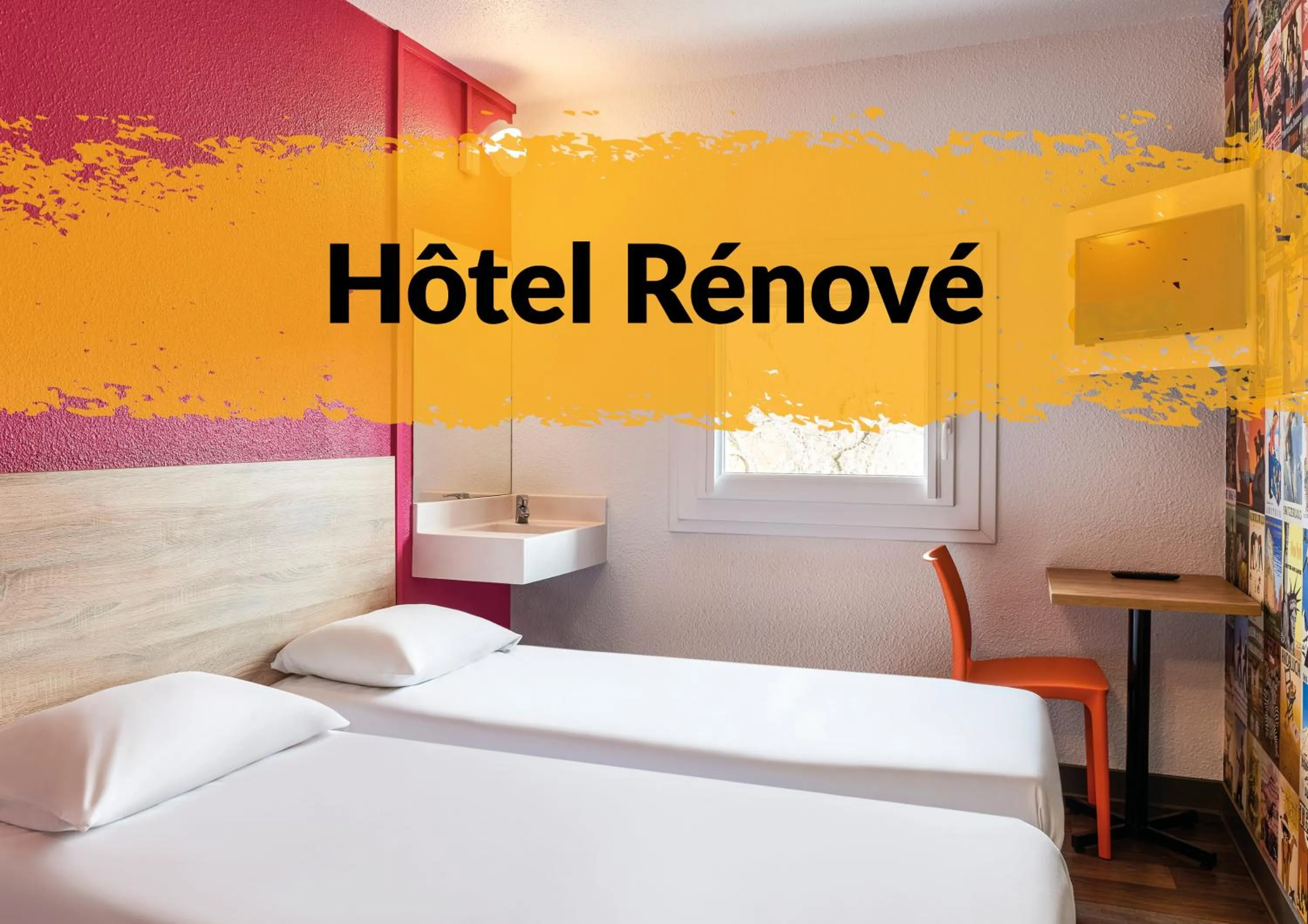 Photo of the whole room, Bed in hotelF1 Avignon Nord