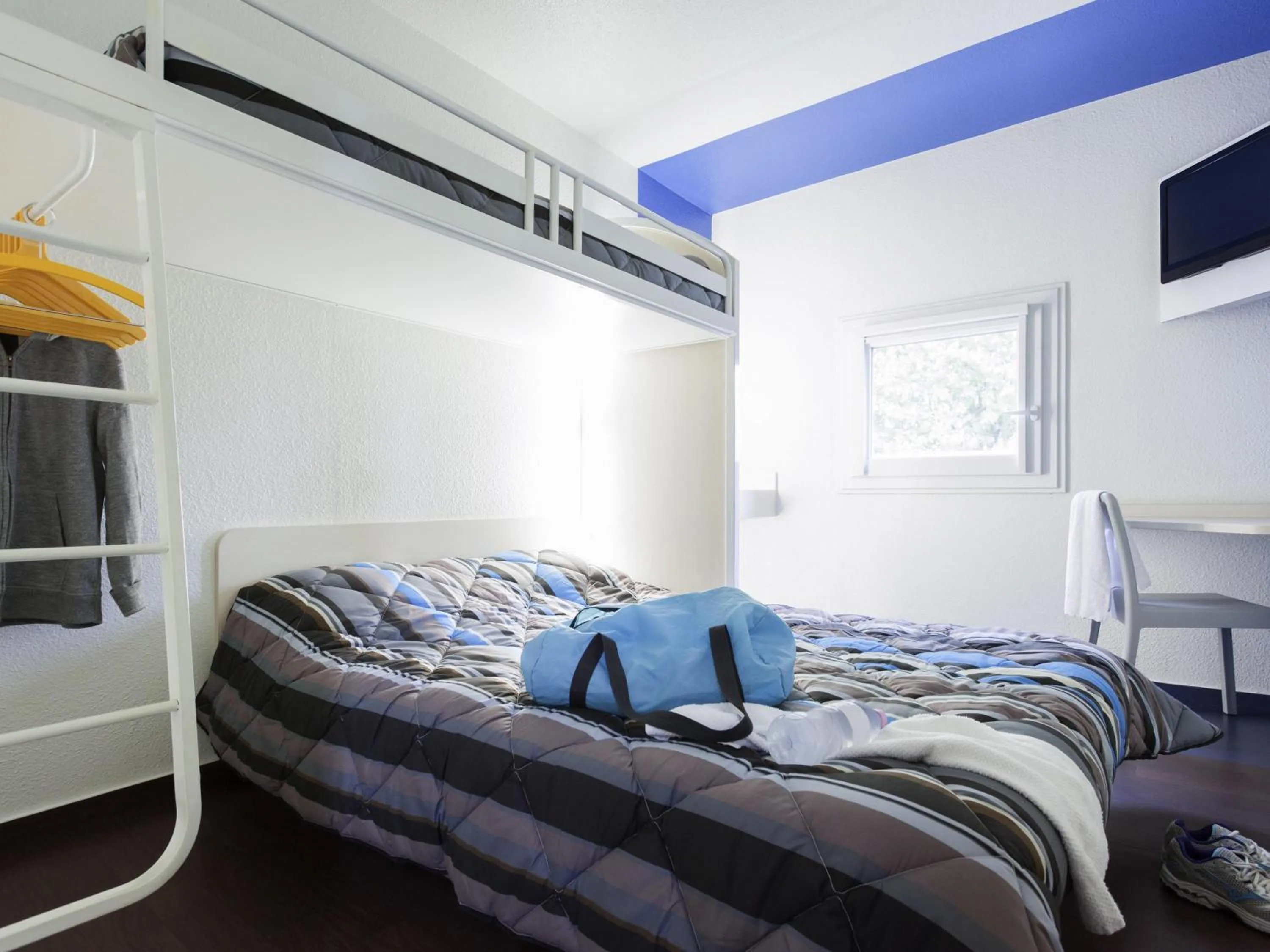 Bedroom, Bed in hotelF1 Avignon Nord