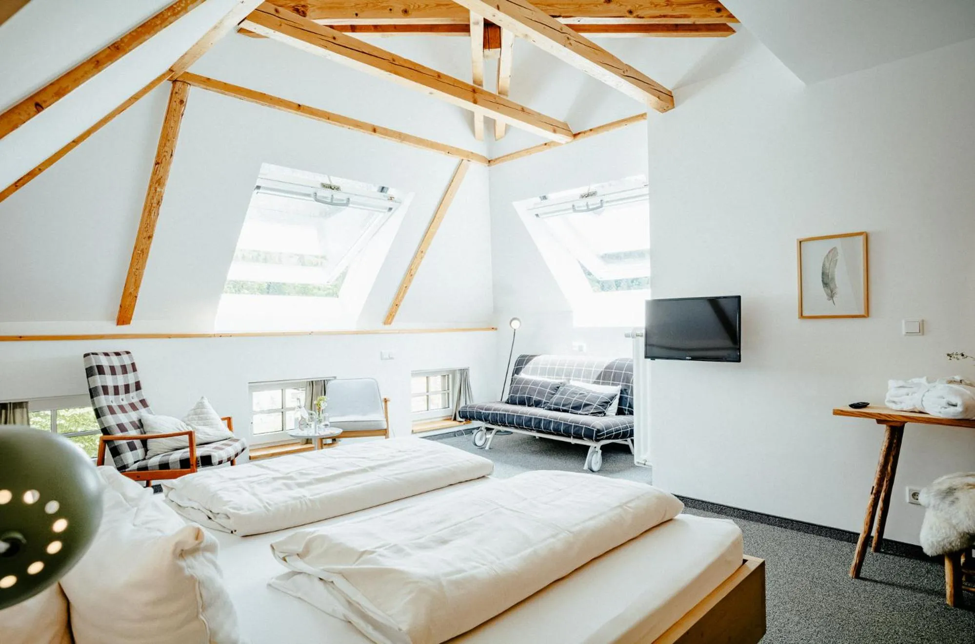 Photo of the whole room, Bed in Alpenrose Bayrischzell Hotel
