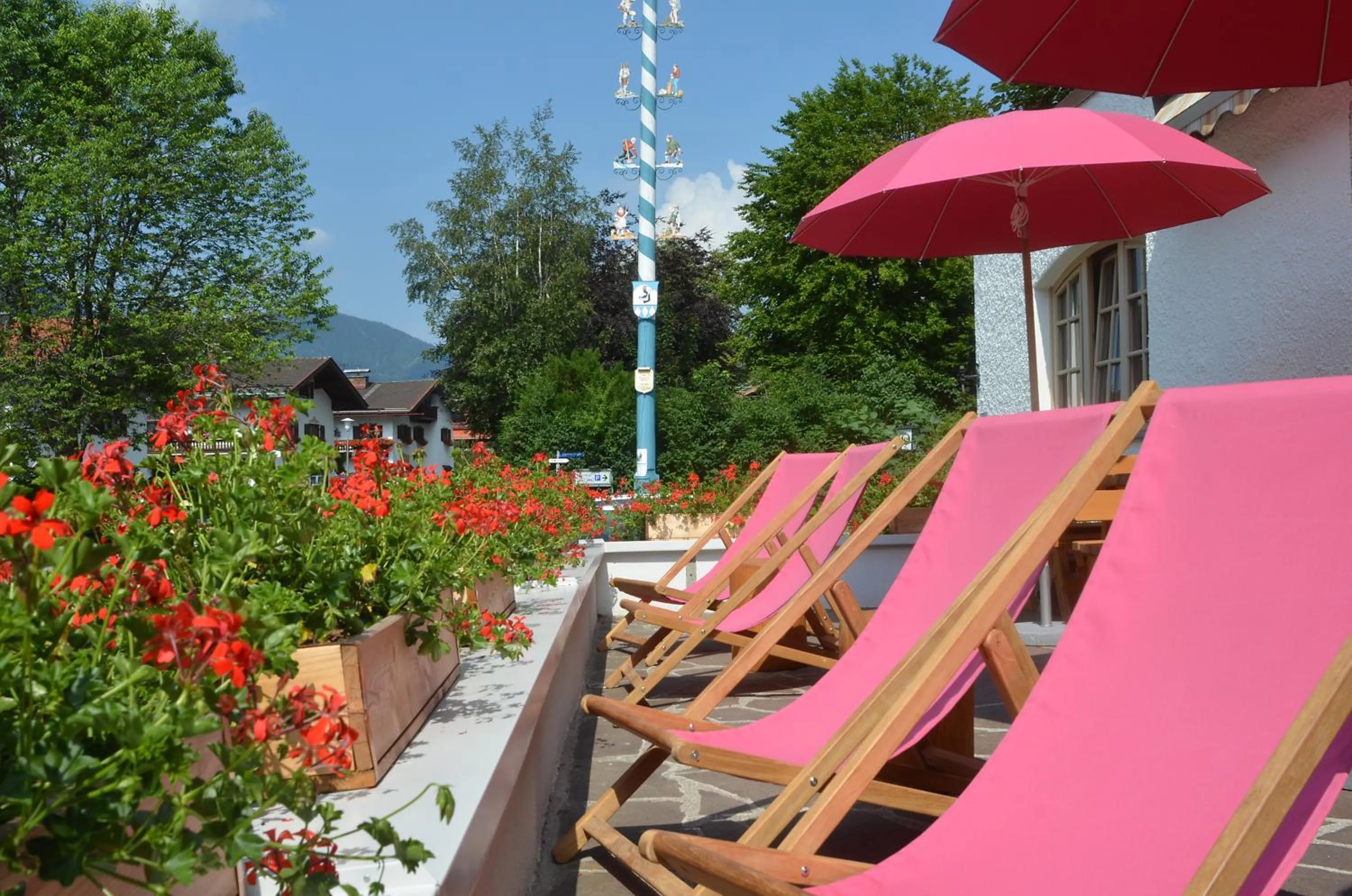 Property building in Alpenrose Bayrischzell Hotel