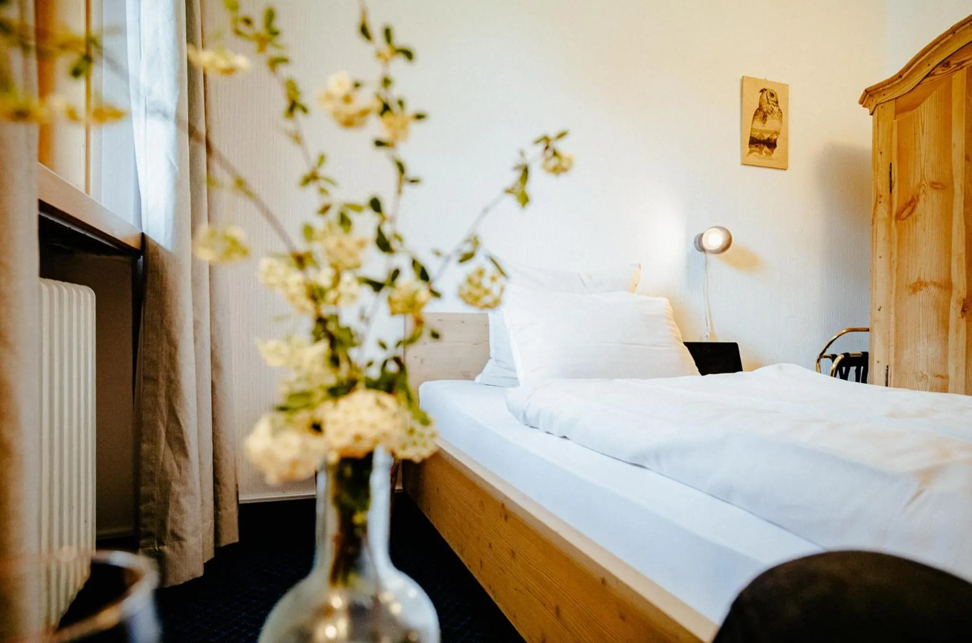 Bed in Alpenrose Bayrischzell Hotel